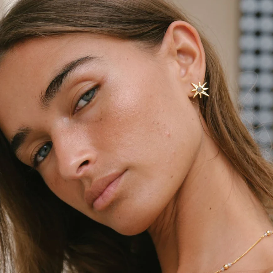 I told the stars about you Earrings - Tahnee Kelland x Luna & Rose - Gold - Image 3