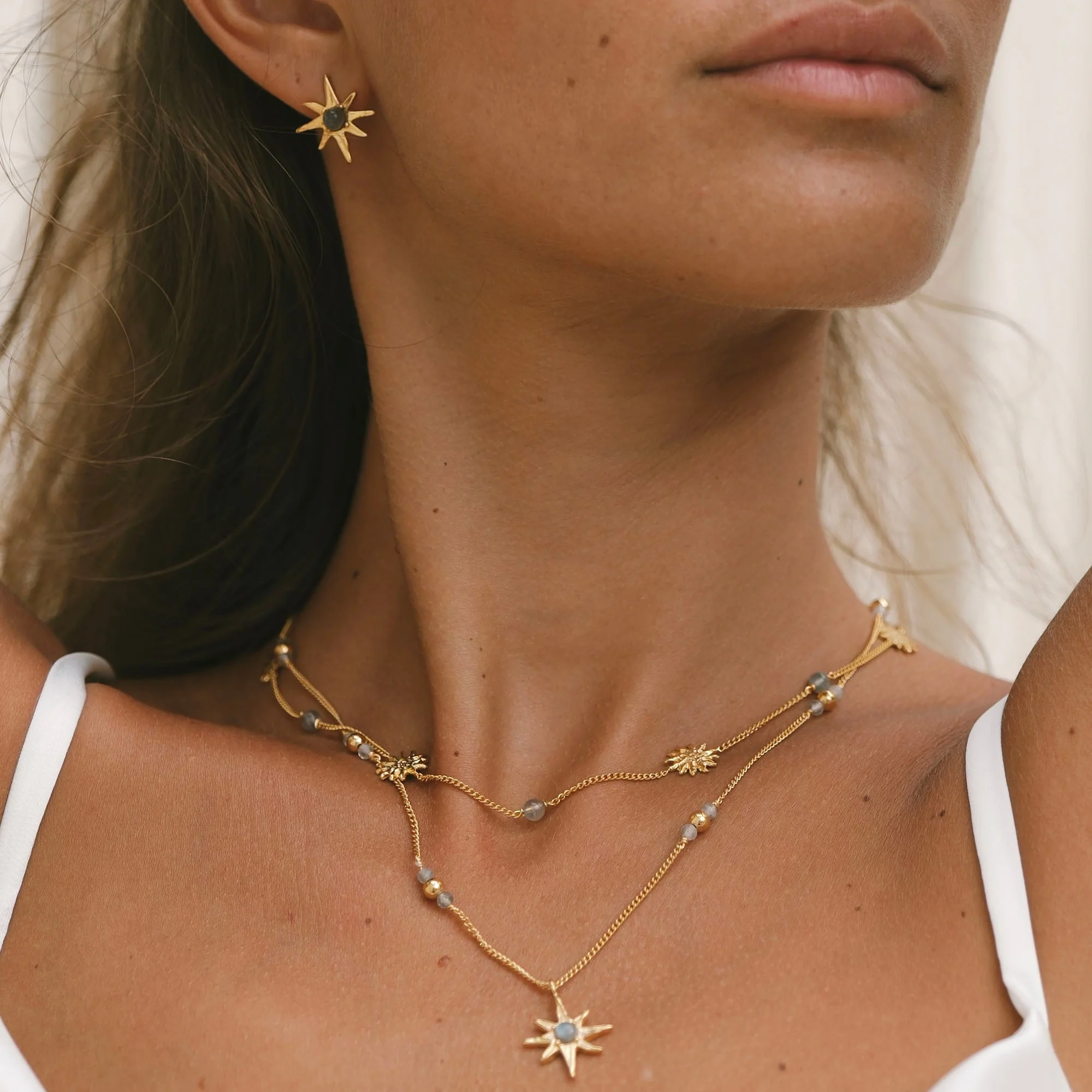 I told the stars about you Earrings - Tahnee Kelland x Luna & Rose - Gold - Image 7