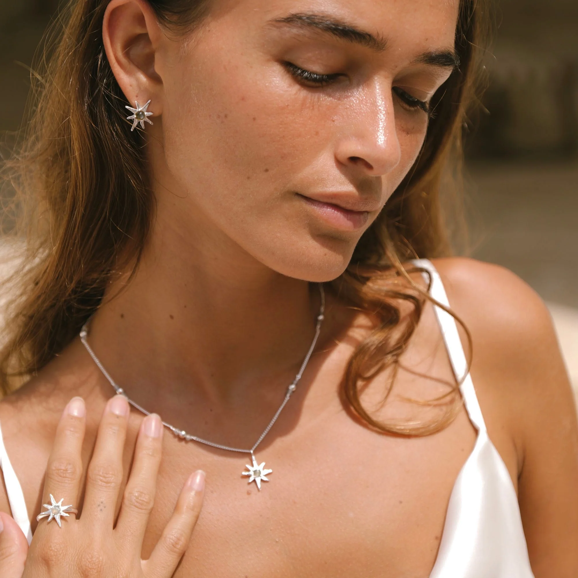 I told the stars about you Ring - Tahnee Kelland x Luna & Rose - Silver - Image 4