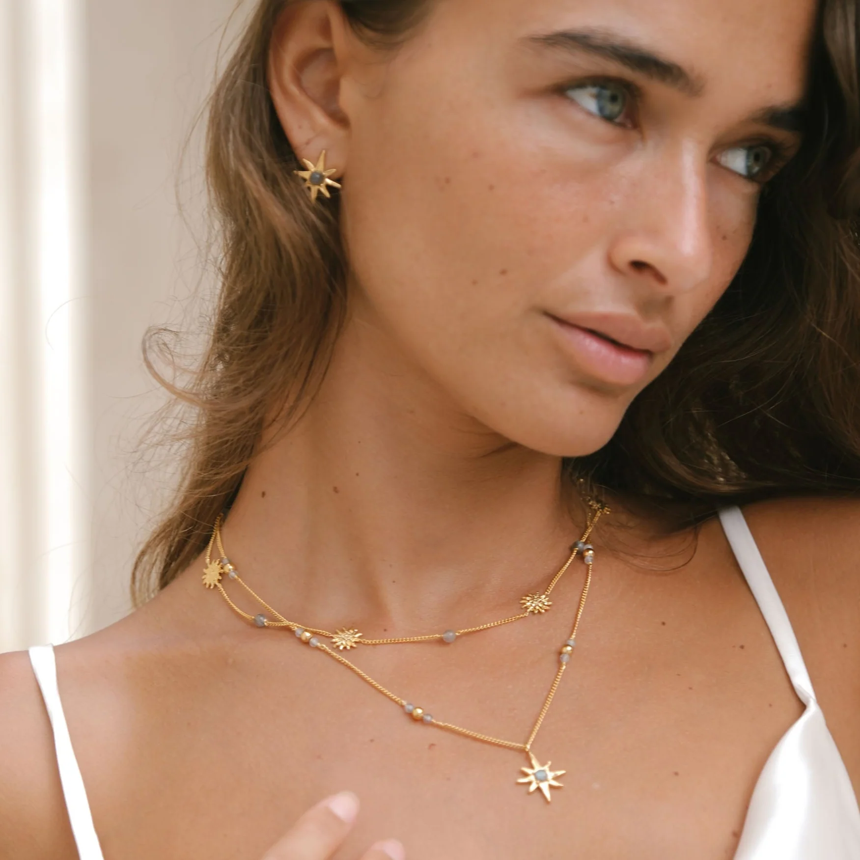 I told the stars about you necklace - Tahnee Kelland x Luna & Rose - Gold - Image 7