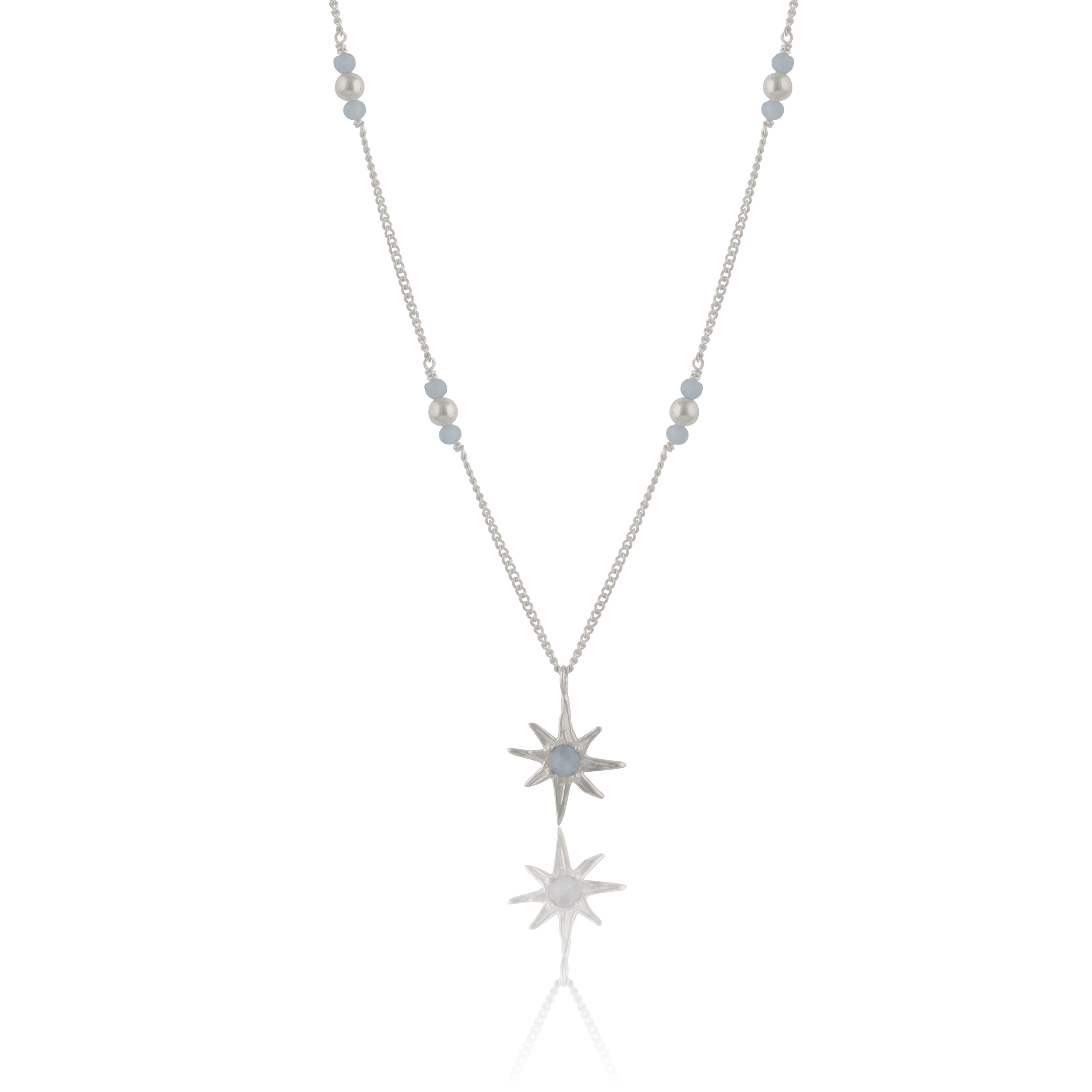 I told the stars about you necklace - Tahnee Kelland x Luna & Rose - Silver