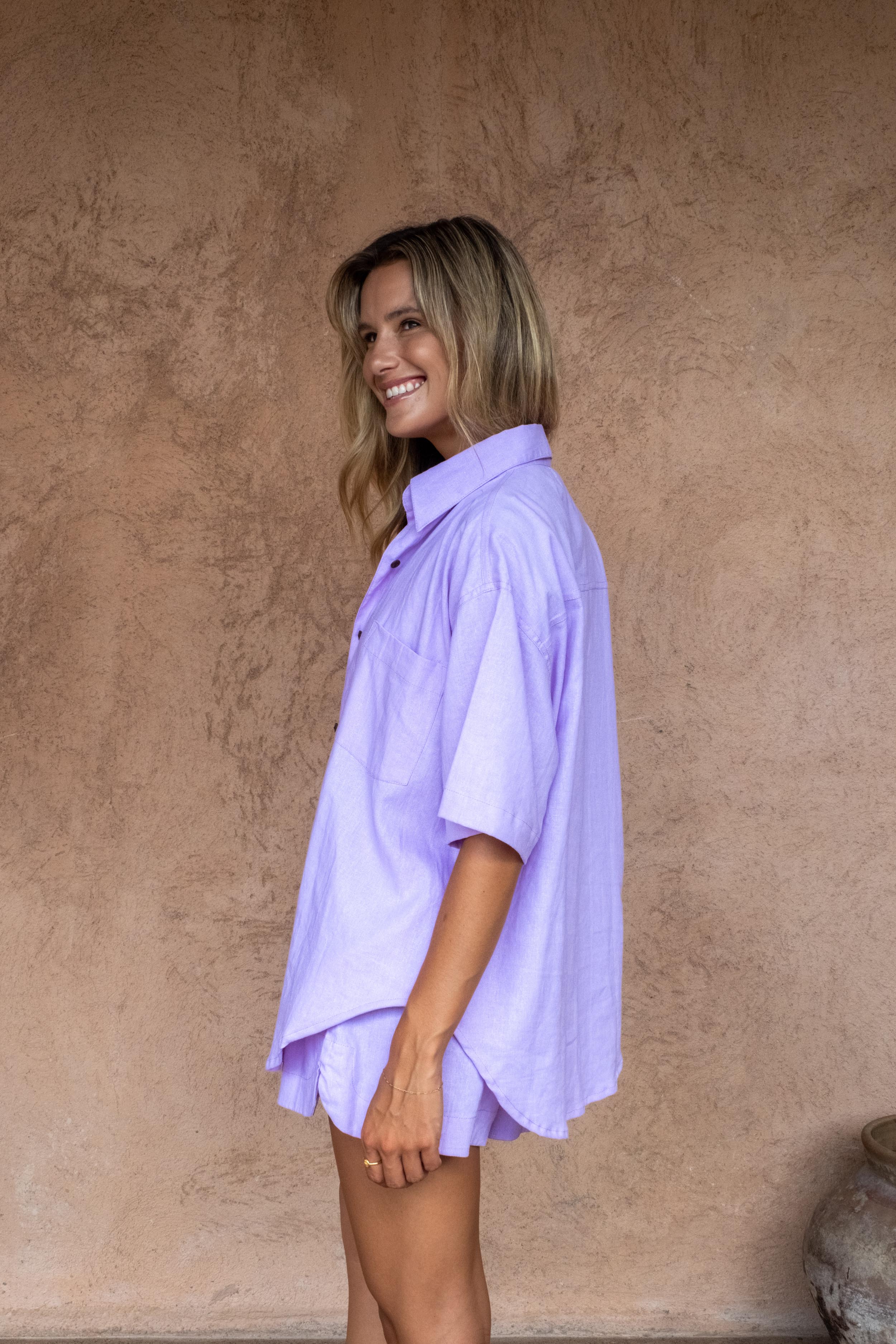 Jan Shirt - Lilac - Image 2