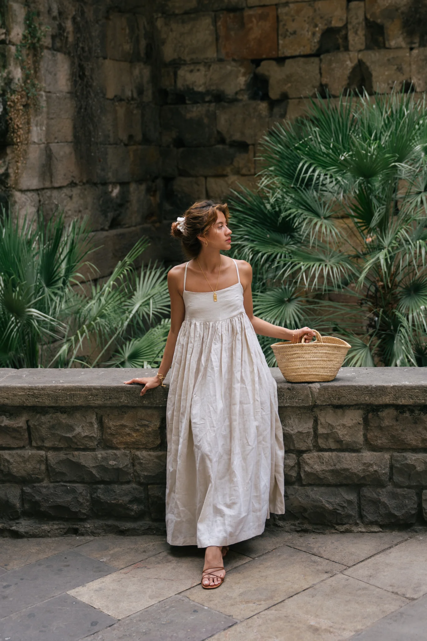 JUNIPER DRESS - Macadamia - Image 6