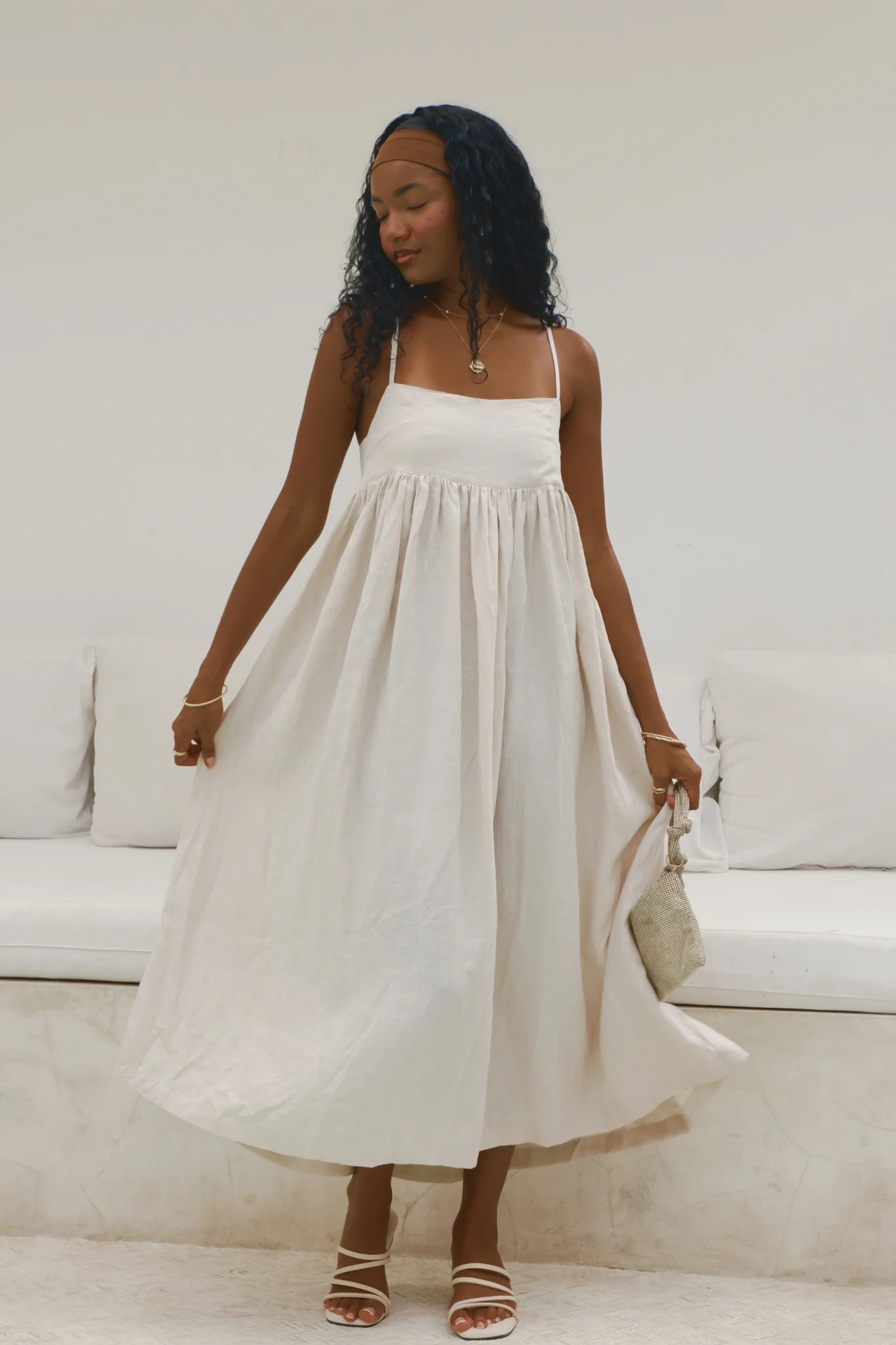 JUNIPER DRESS - Macadamia - Image 7