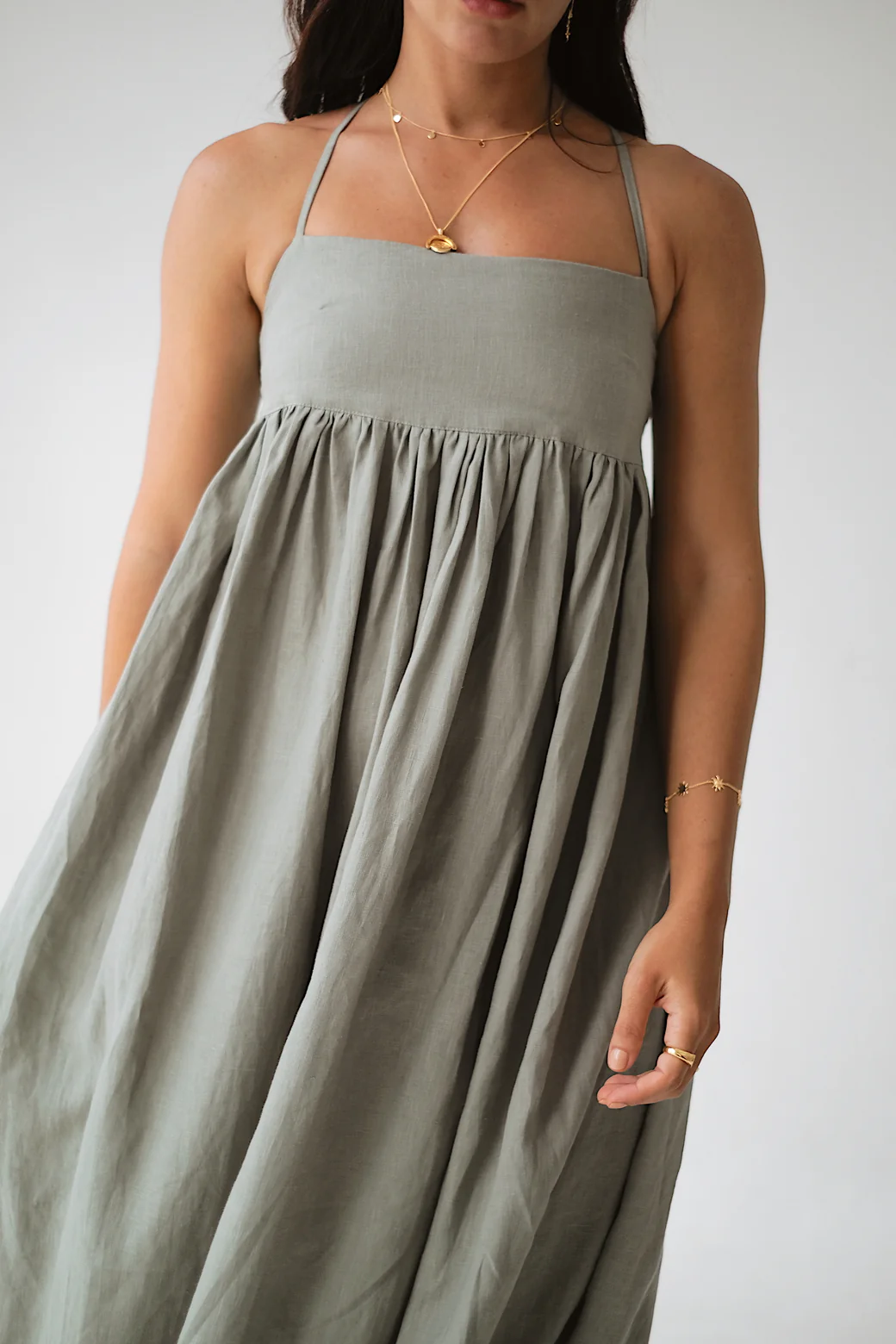 JUNIPER DRESS - Sage - Image 3
