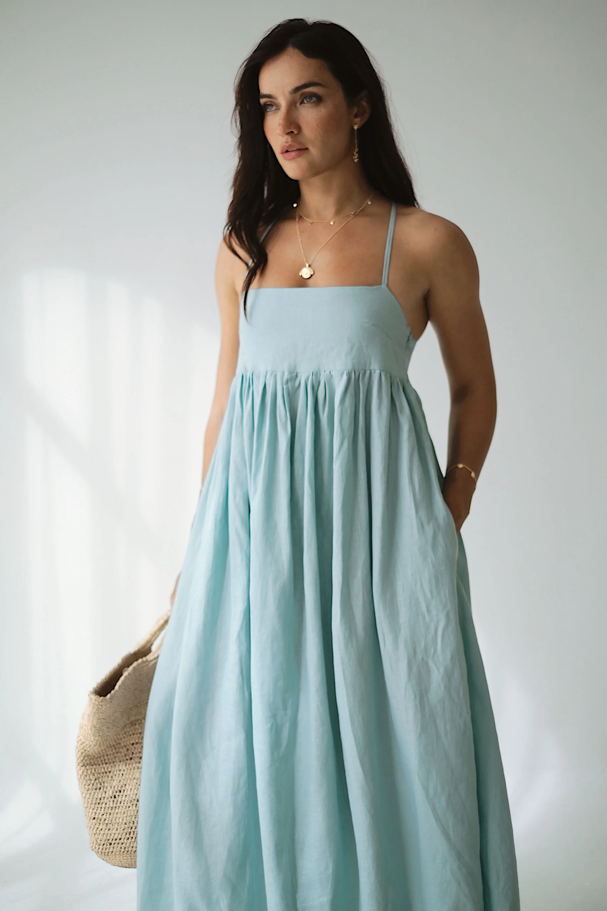 JUNIPER DRESS - Sky Blue - Image 4