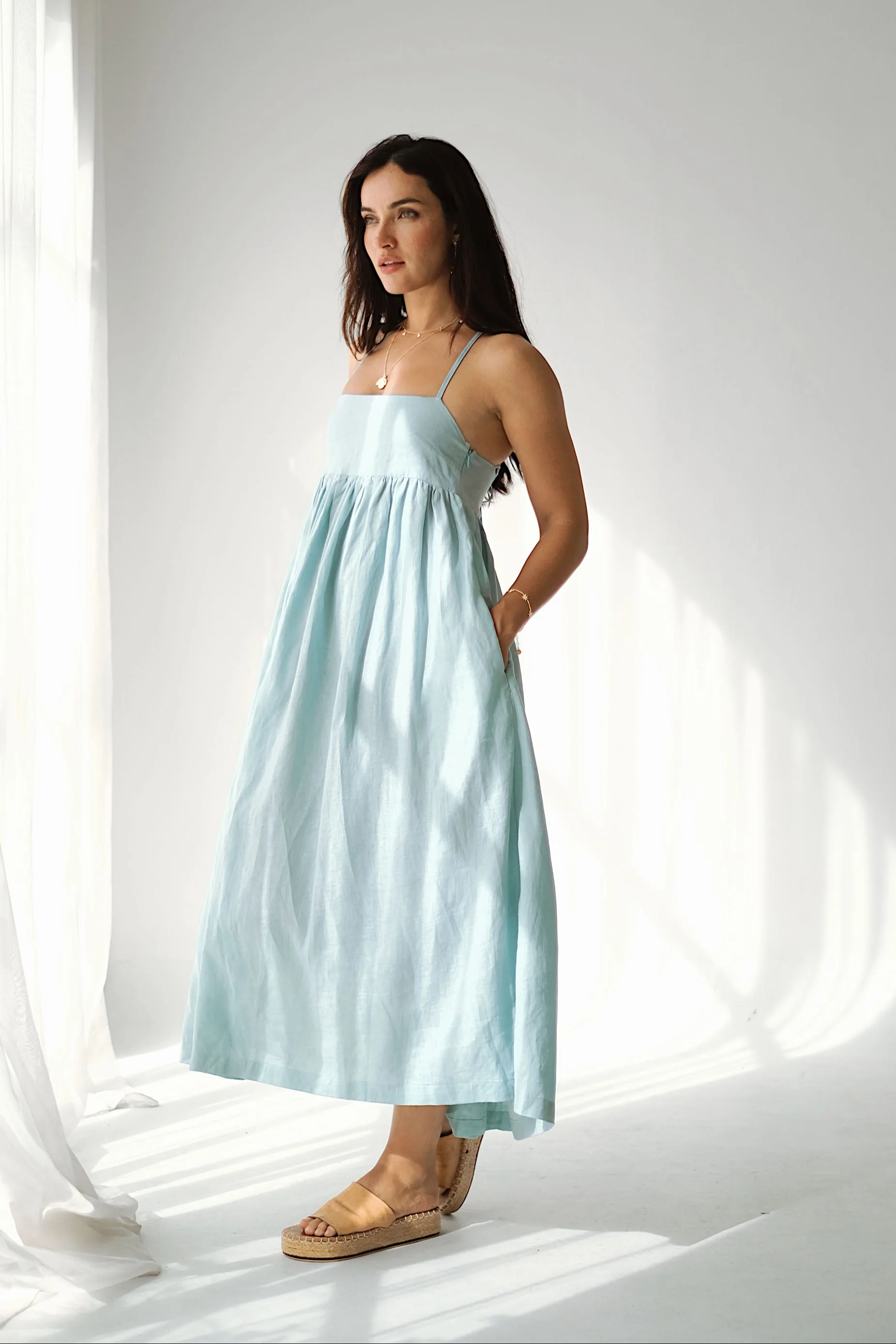 JUNIPER DRESS - Sky Blue - Image 6