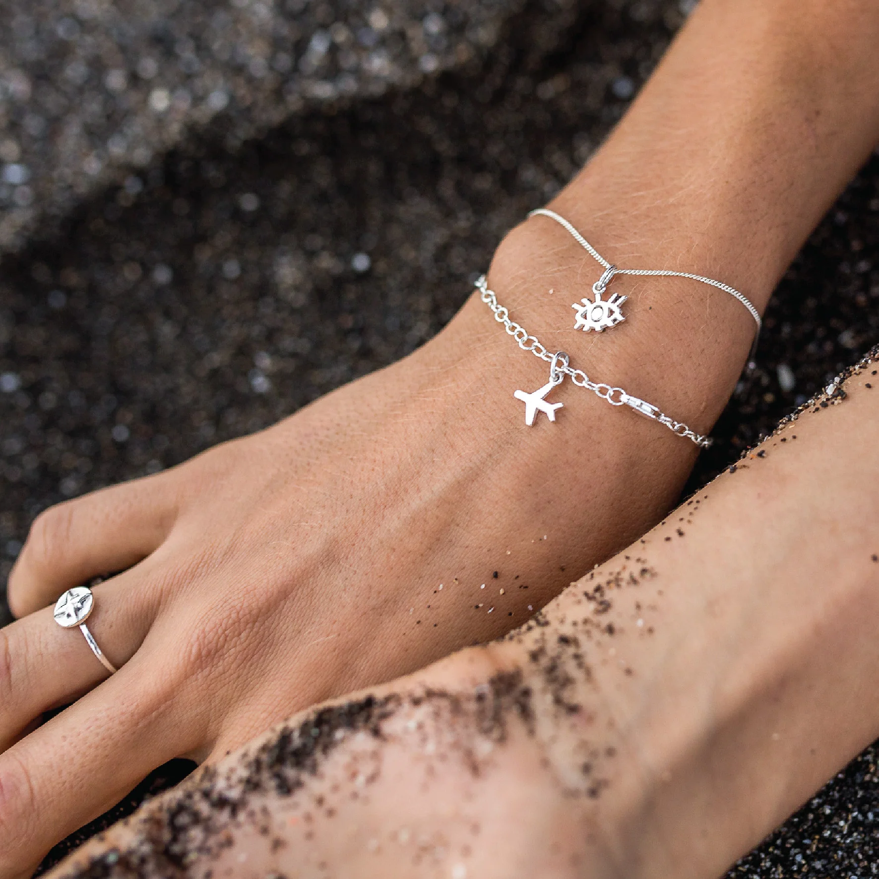Just Plane Adventurous Charm (Silver) - Image 4