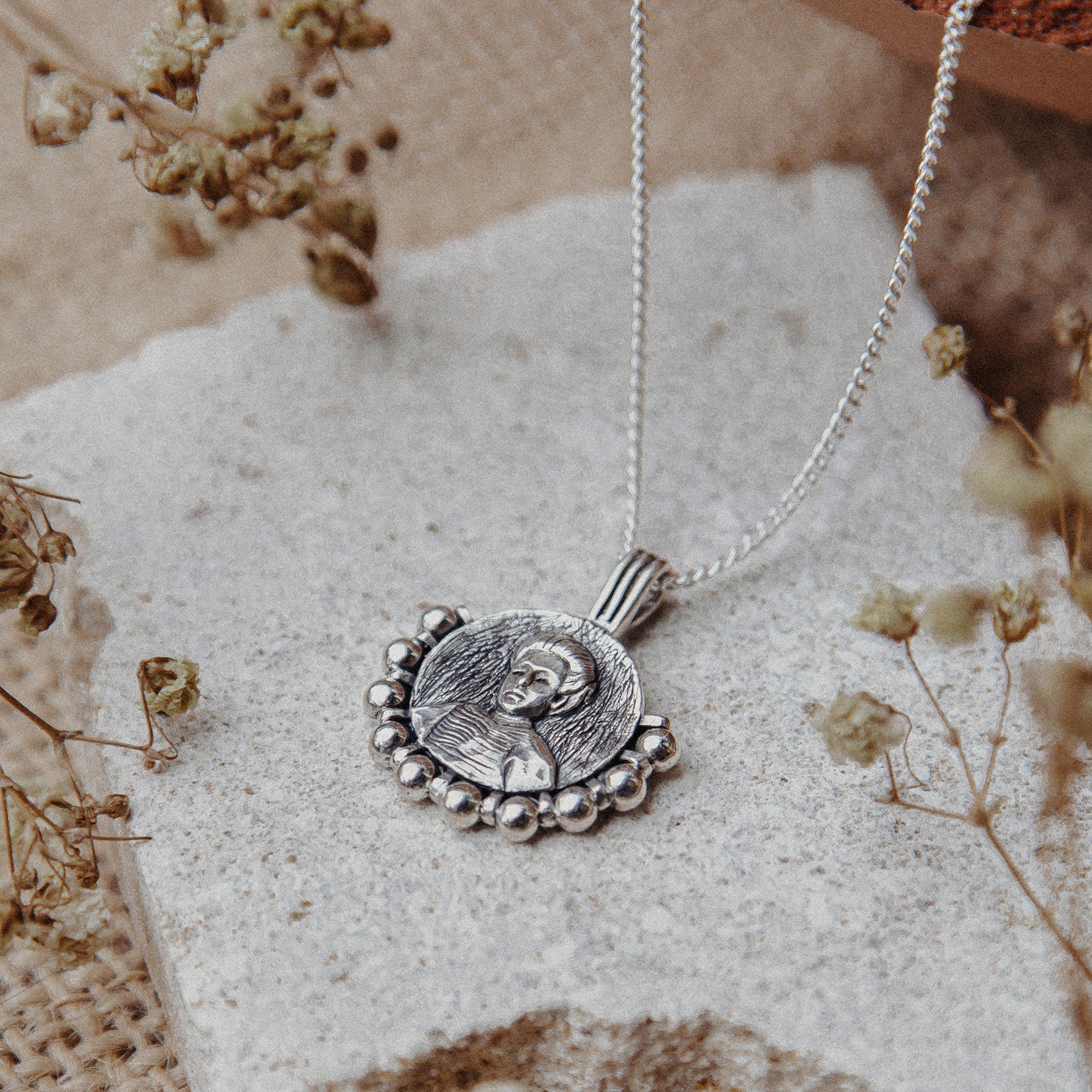Kate Sheppard Pendant for Independence Necklace - Silver - Image 3