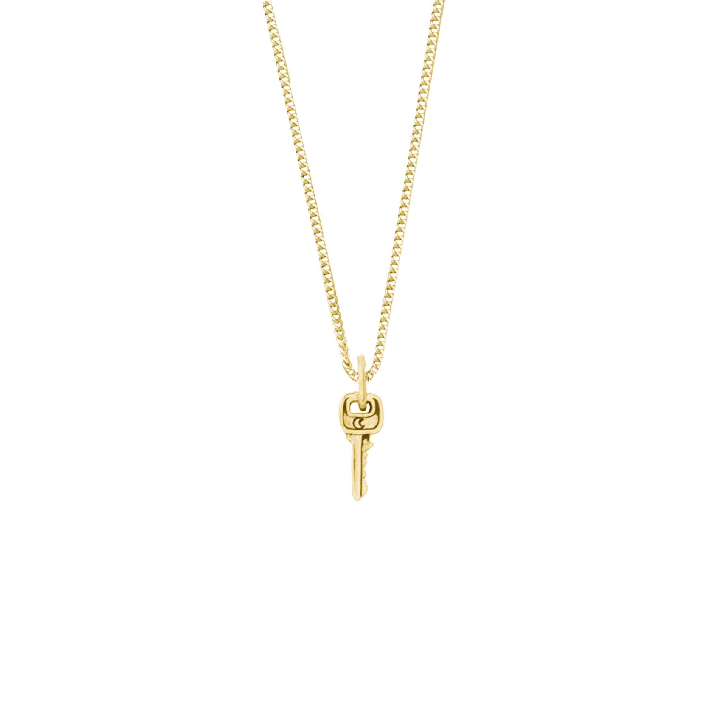 Key BFF Necklace SINGLE - Gold