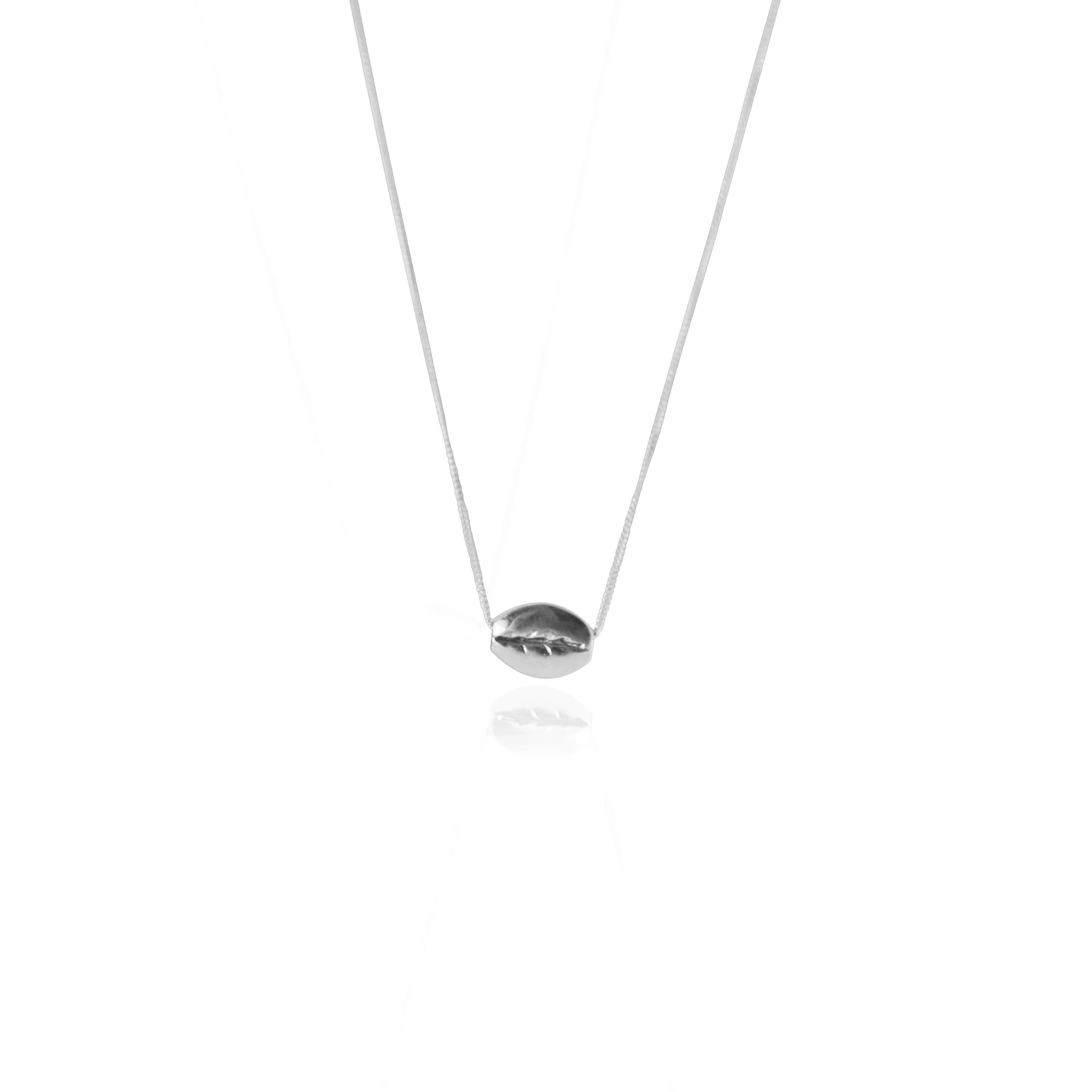 Kintamani Coffee Bean Necklace - SILVER
