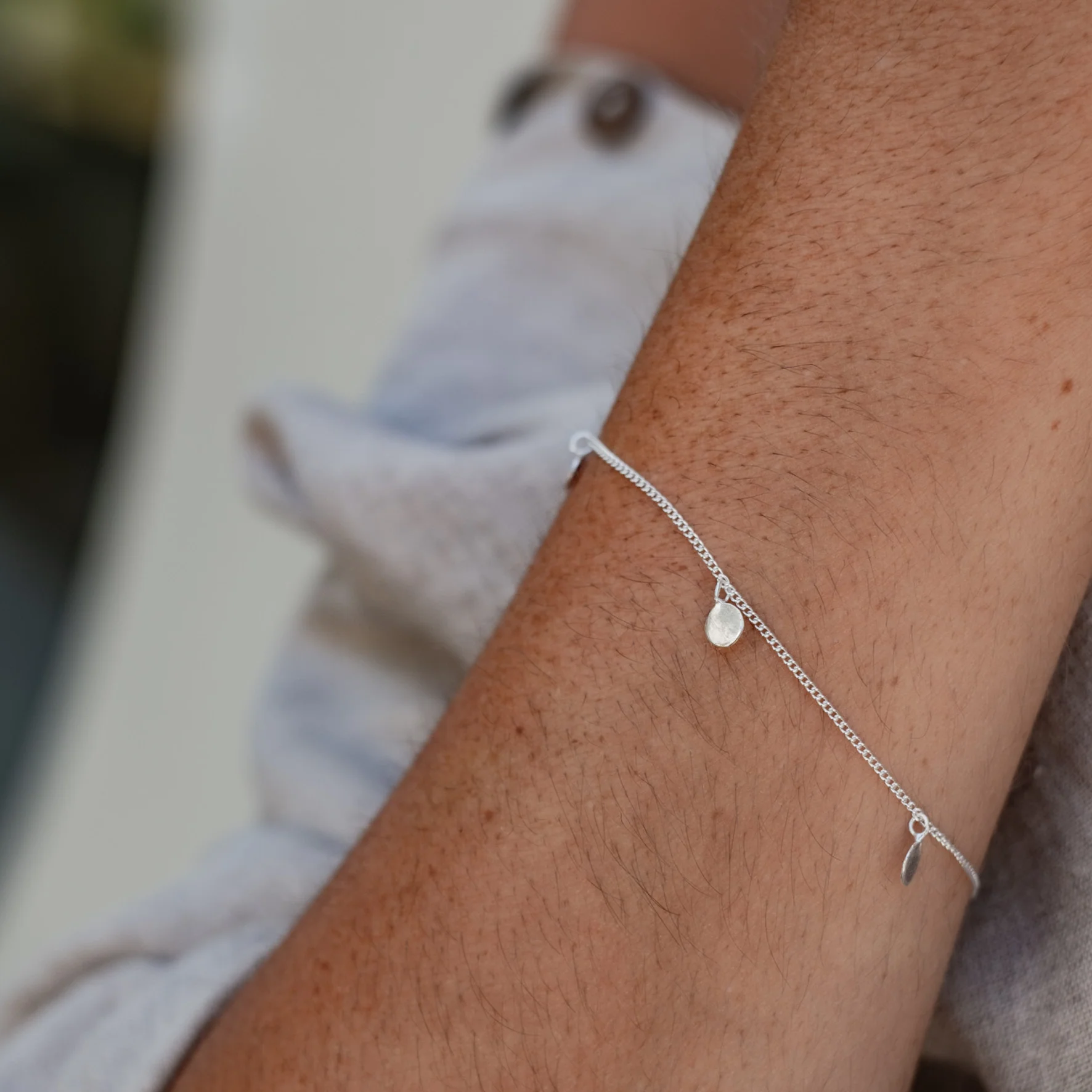 Liberty Droplet Bracelet - Silver - Image 2