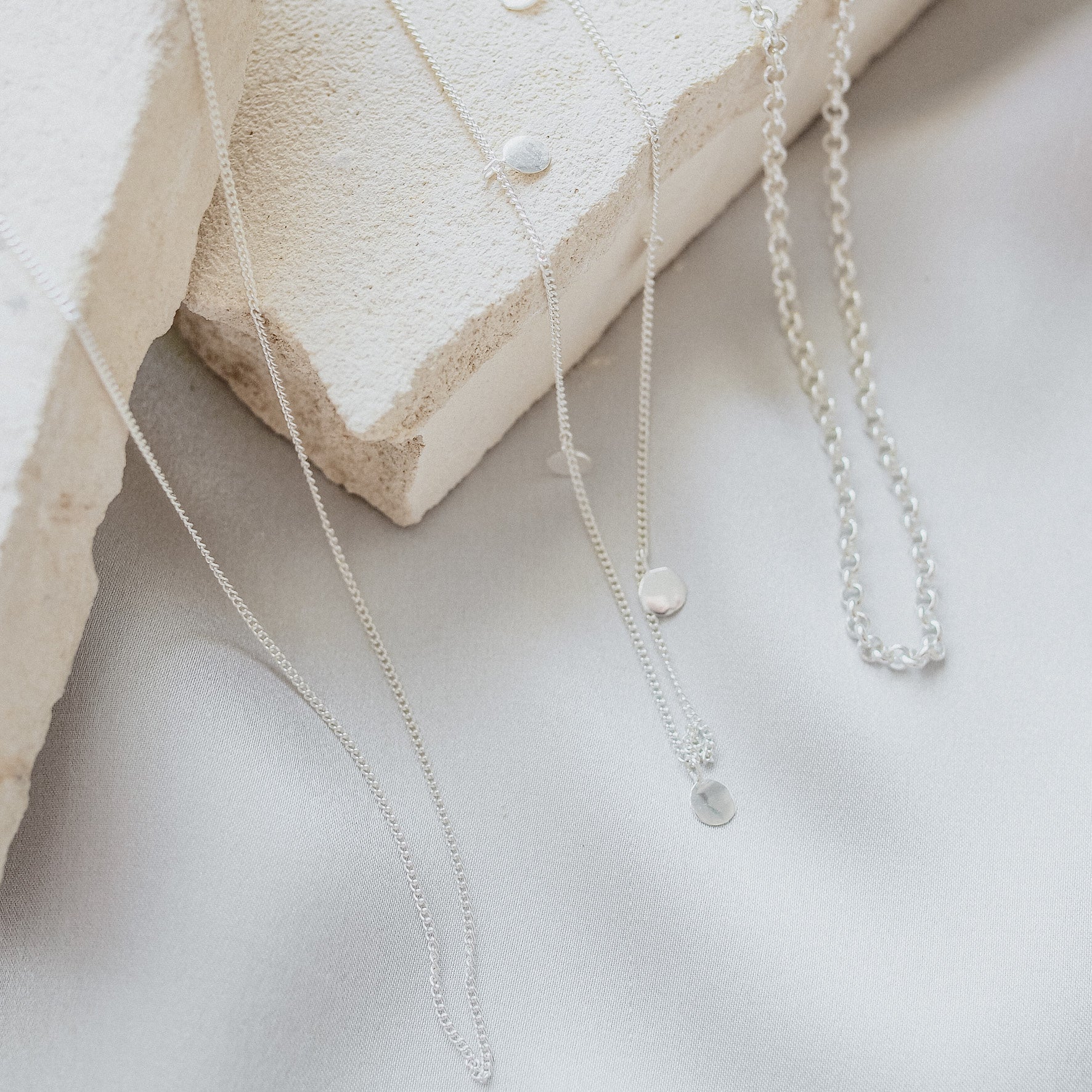 Liberty Droplet Necklace - Silver - Image 3