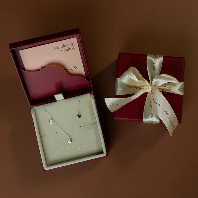 Liberty Droplet Necklace - Silver - Image 7