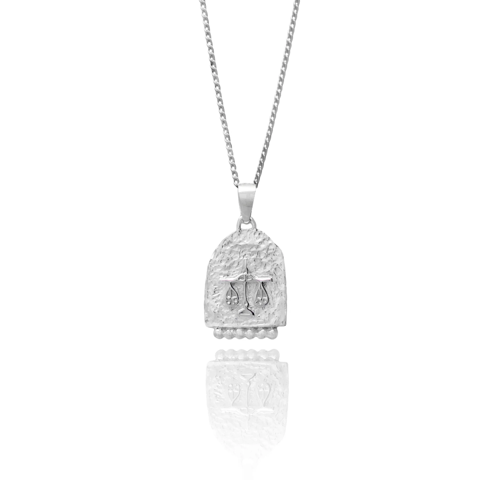 LIBRA ZODIAC NECKLACE - SILVER