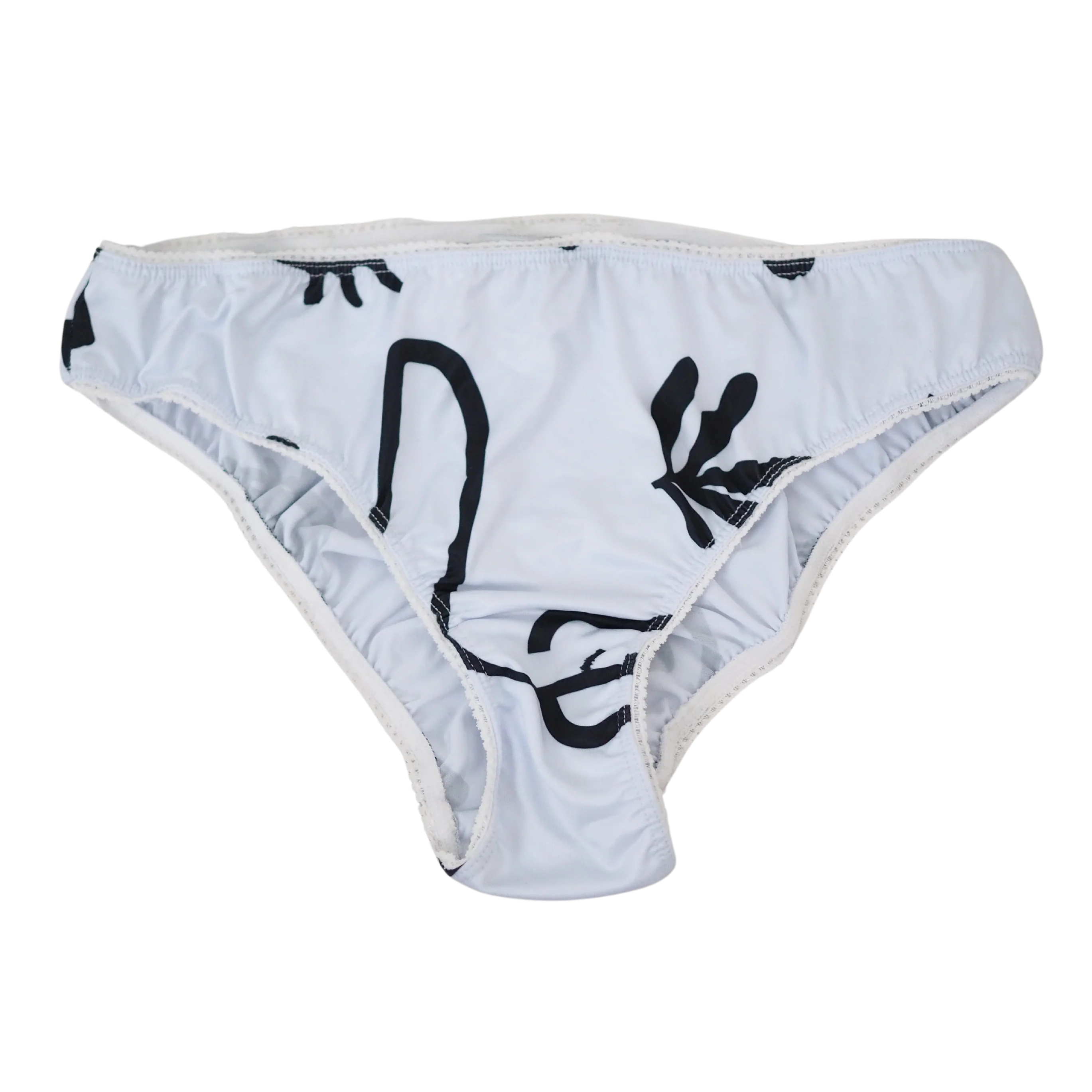 Lola Pants - Plants for Eyes - Black & White - Image 6