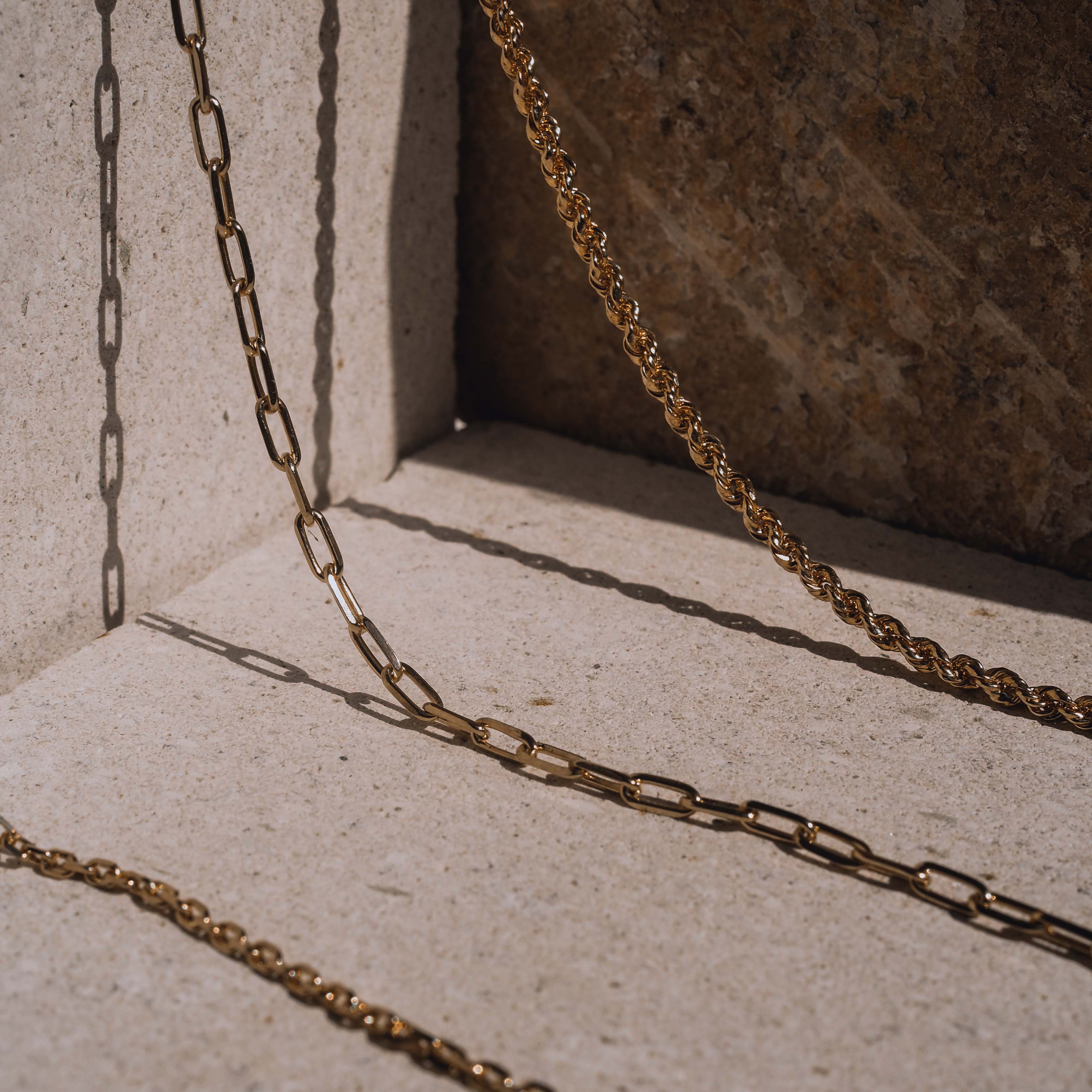 Long Beach Link Chain - Gold - Image 4