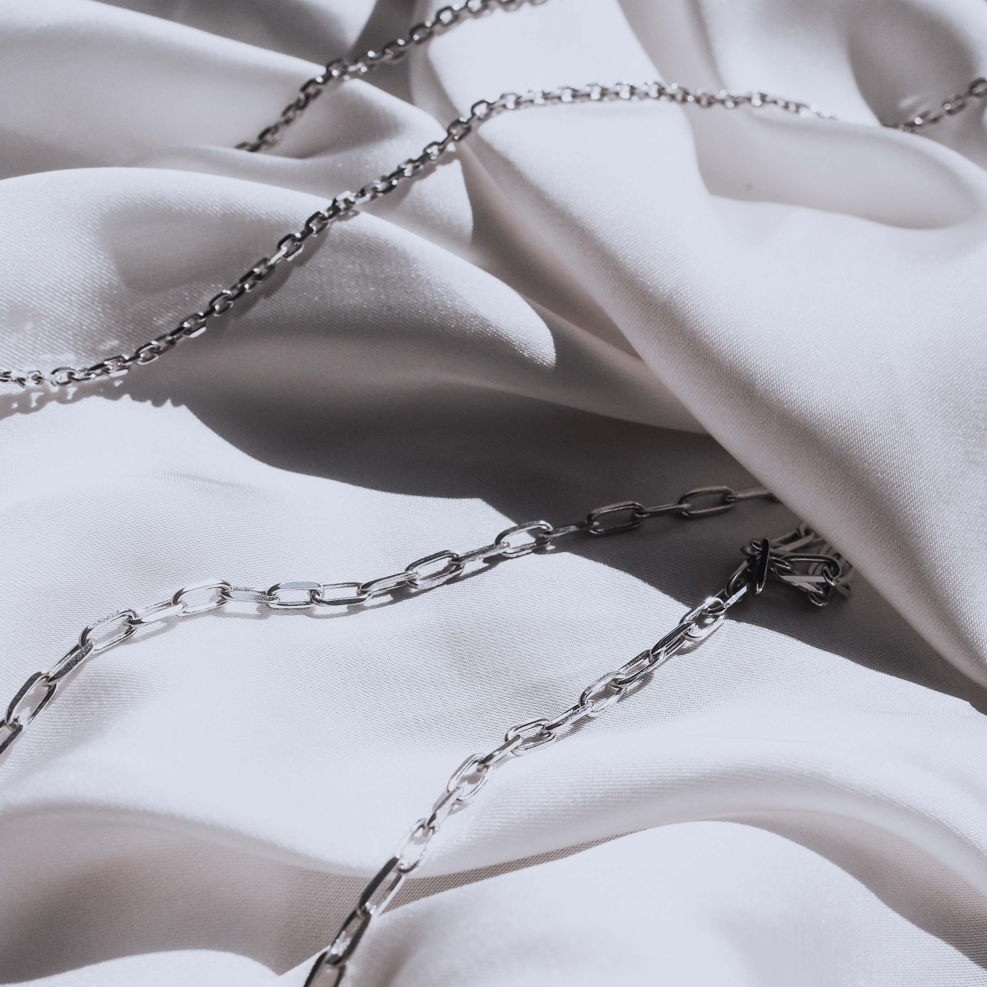 Long Beach Link Chain - Silver - Image 3