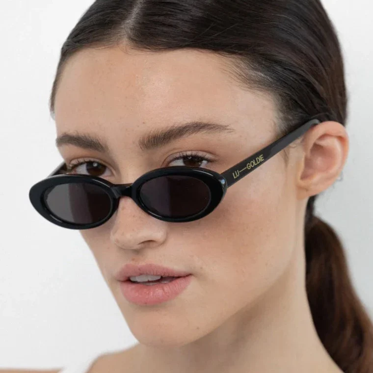 Lu Goldie - Sylvie Black Sunglasses - Image 2
