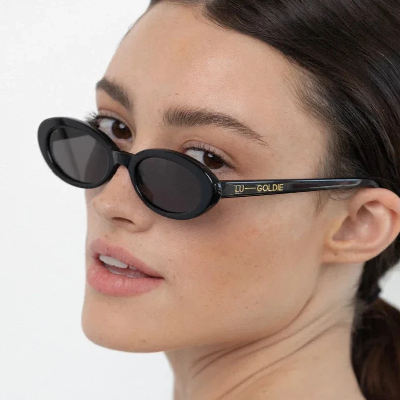 Lu Goldie - Sylvie Black Sunglasses - Image 3