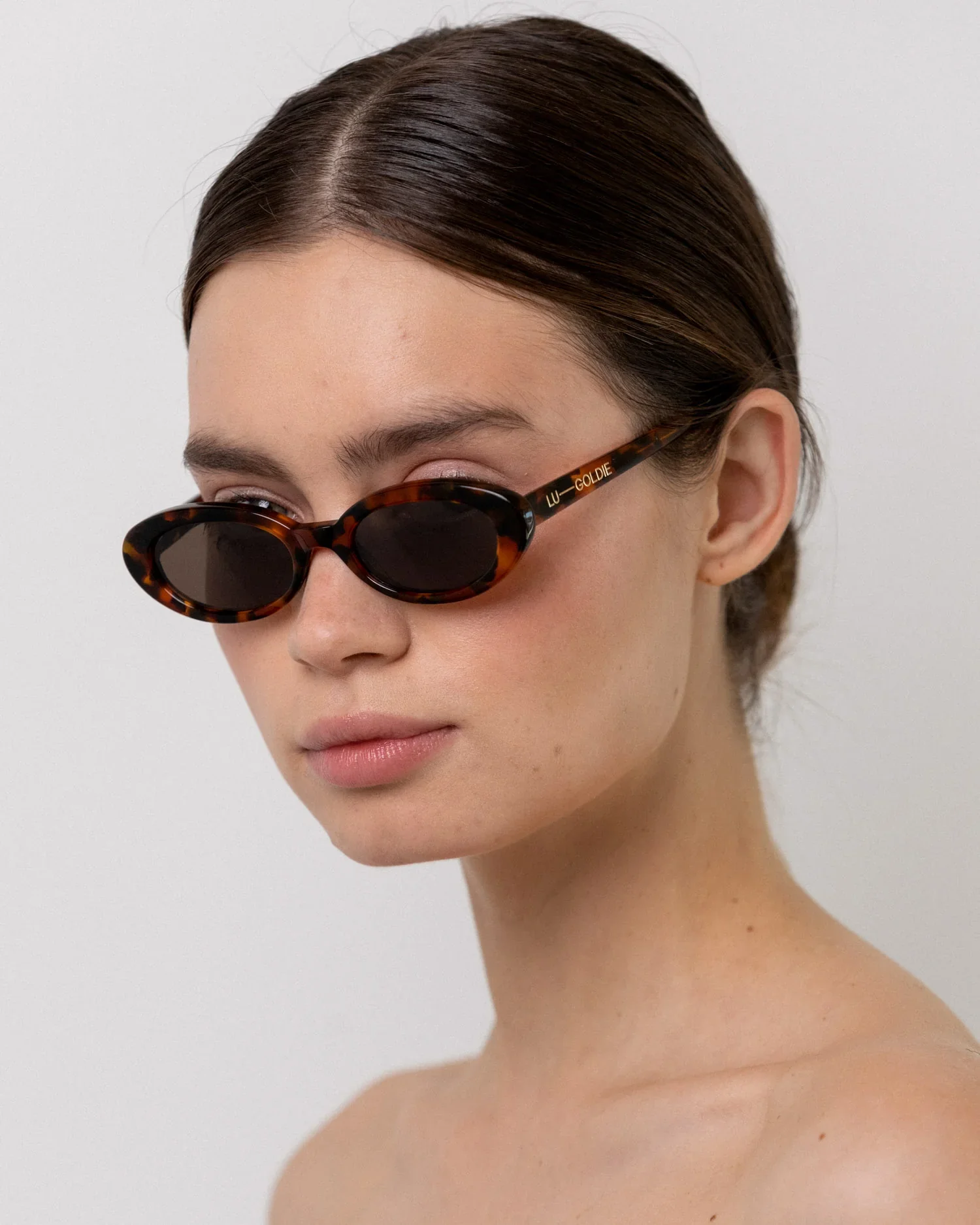 Lu Goldie - Sylvie Tortoise Sunglasses - Image 3