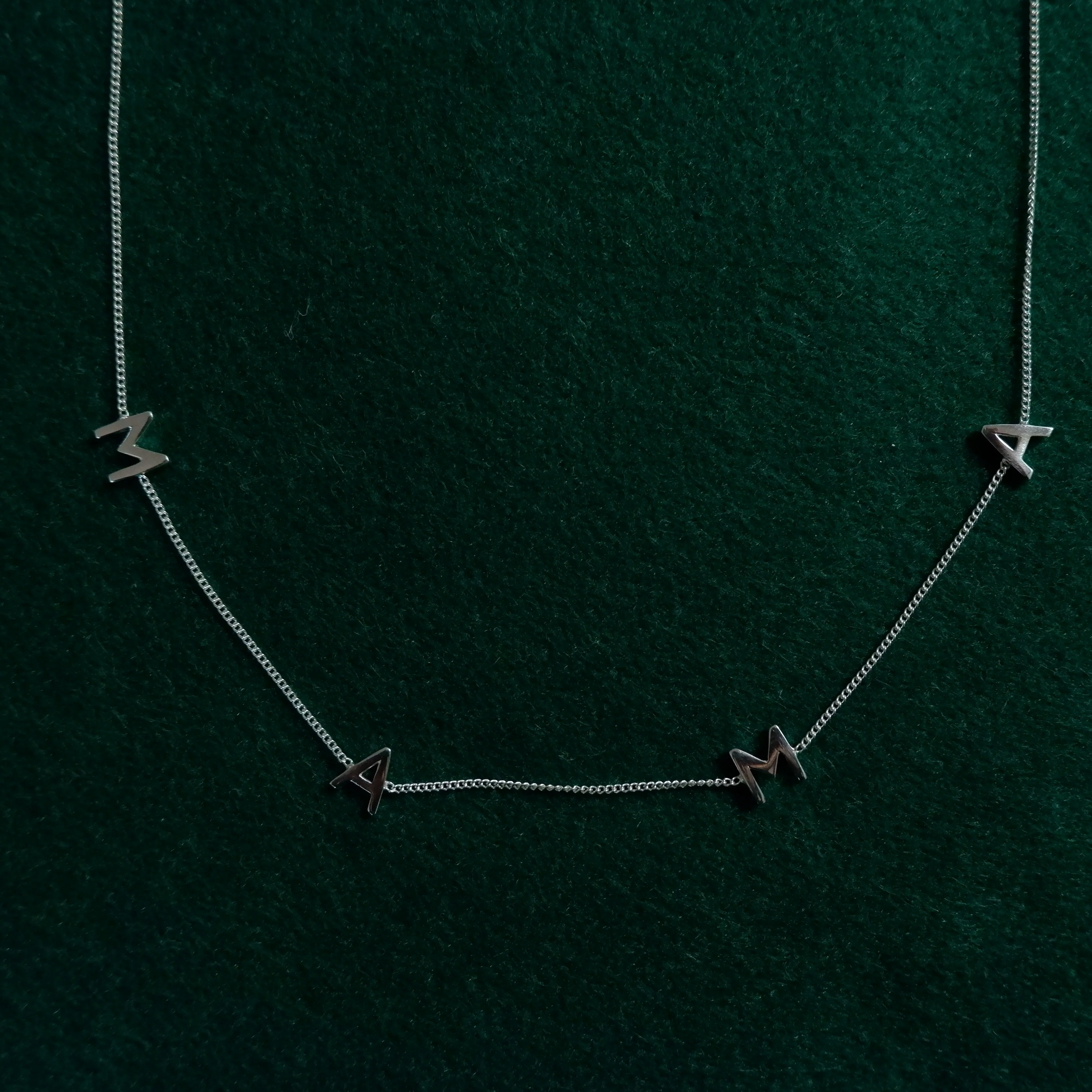 MAMA Necklace - Silver - Image 3