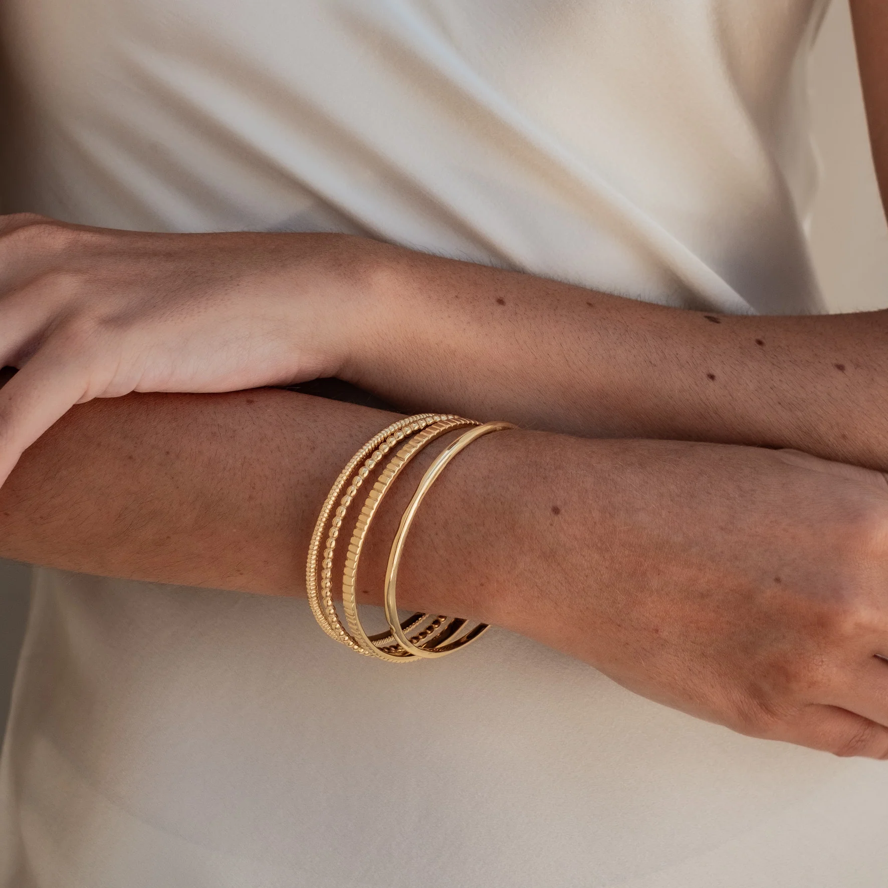 Manhattan Classic Bracelet - Gold - Image 4