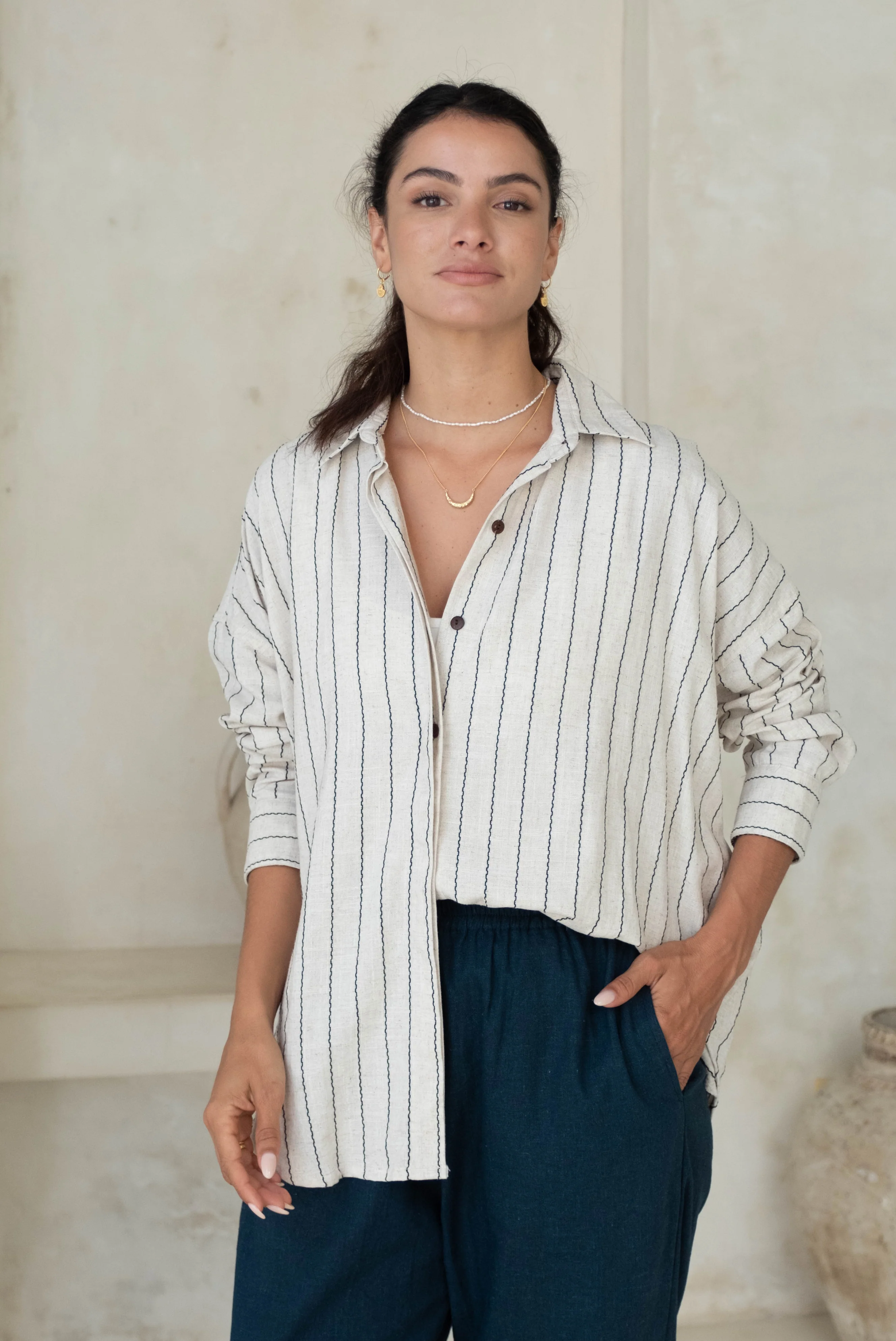 MARLO SHIRT - Stripe