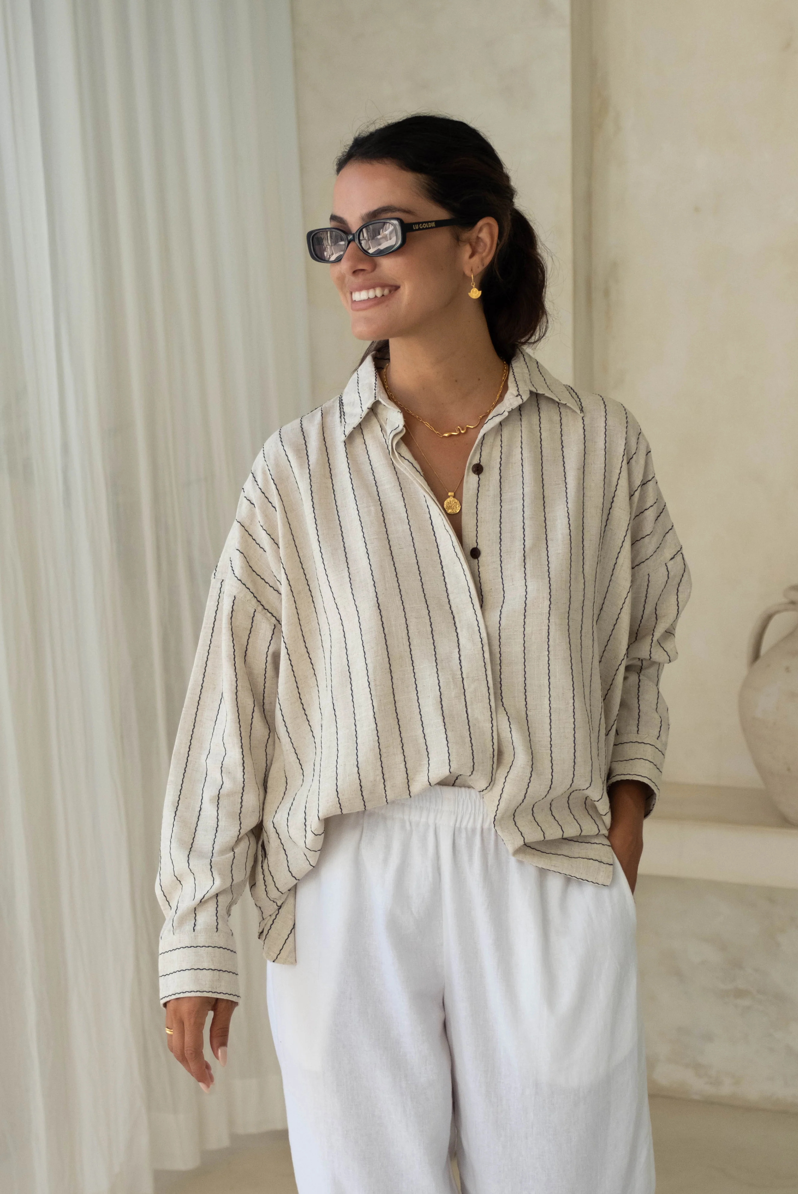 MARLO SHIRT - Stripe - Image 3