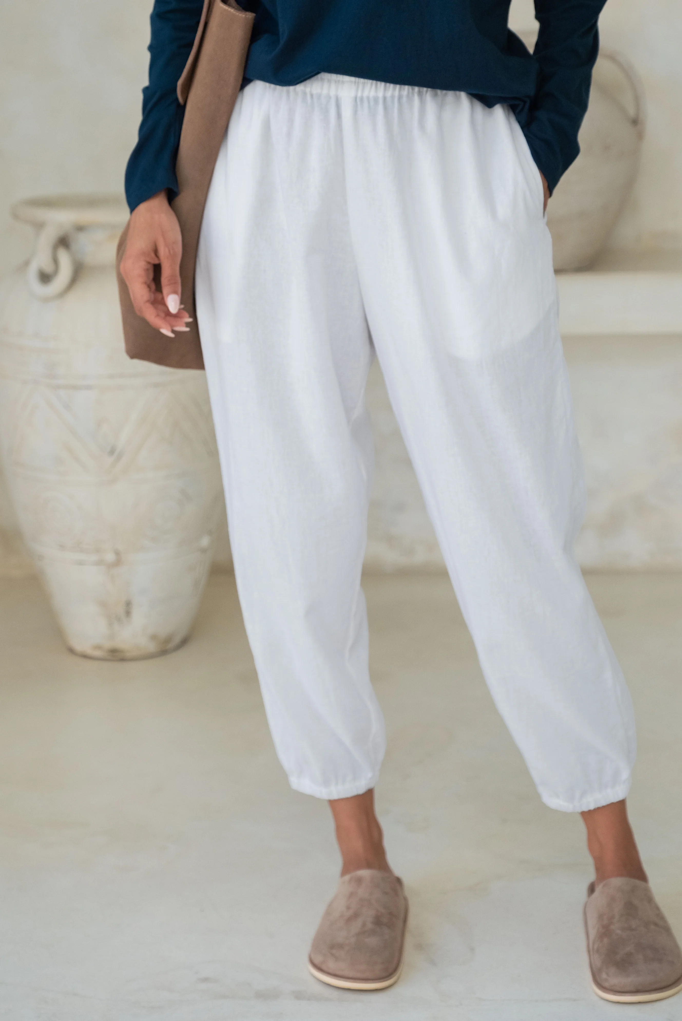 MARY PANTS - Coconut White - Image 5