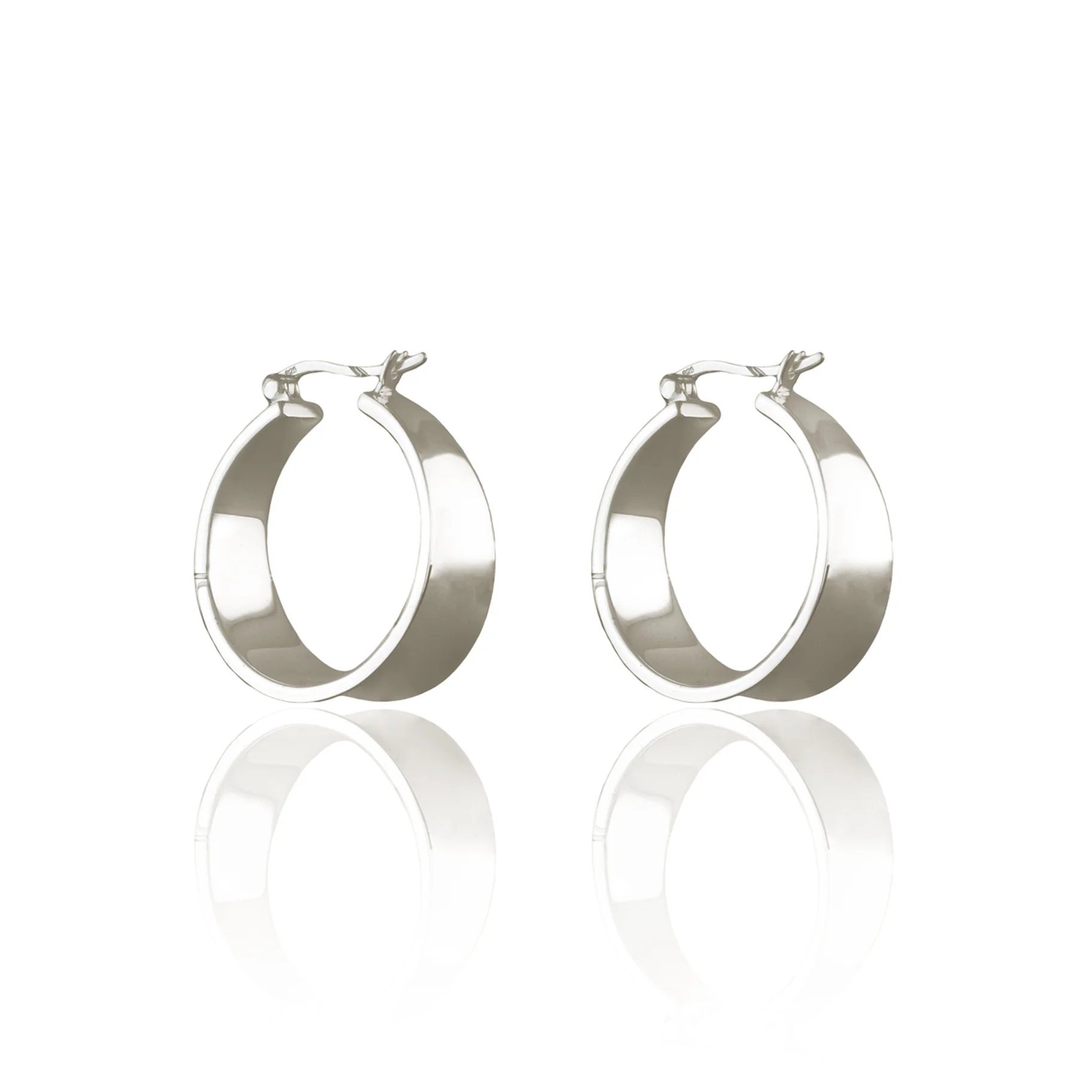 Matilda Hoops - Silver