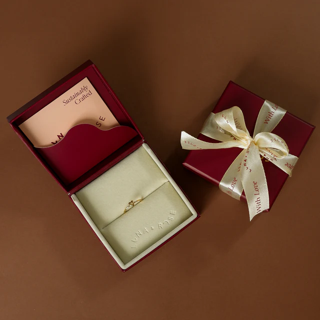 Mini Heart 'Love Puff' Ring - Gold - Image 6
