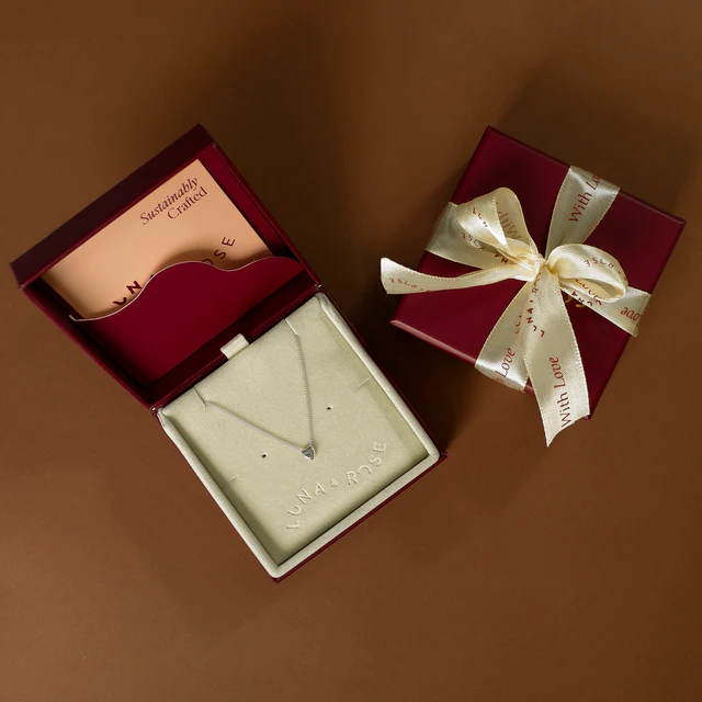 Mini Heart 'Love Puff' Necklace - Silver - Image 5