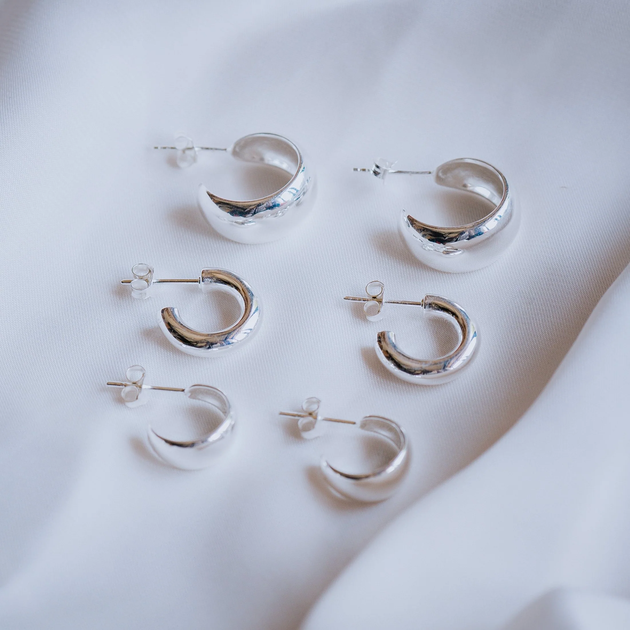 Mini Ulu Hoops - Silver - Image 3