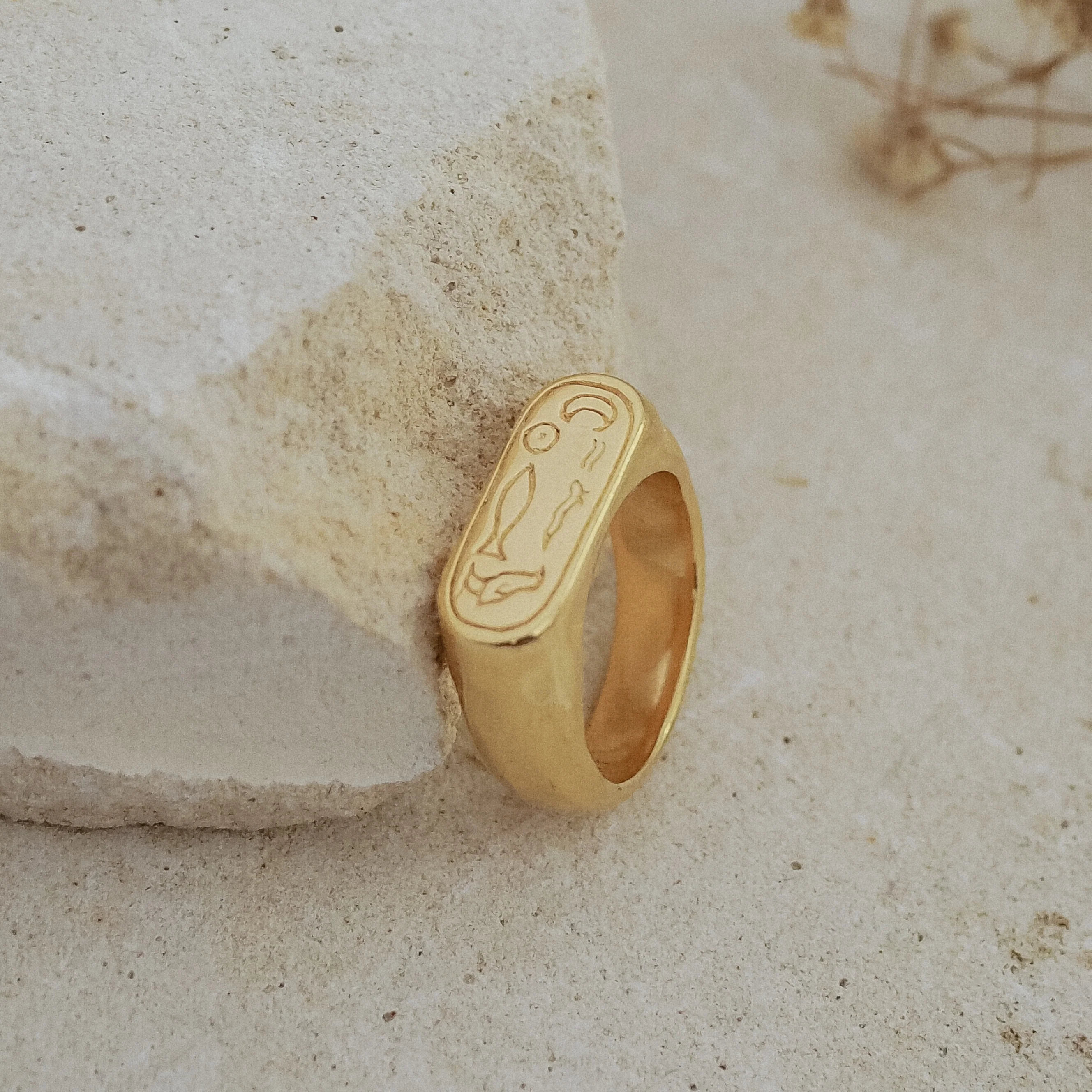 Neri x Luna & Rose - Alpha Ring - Gold - Image 3