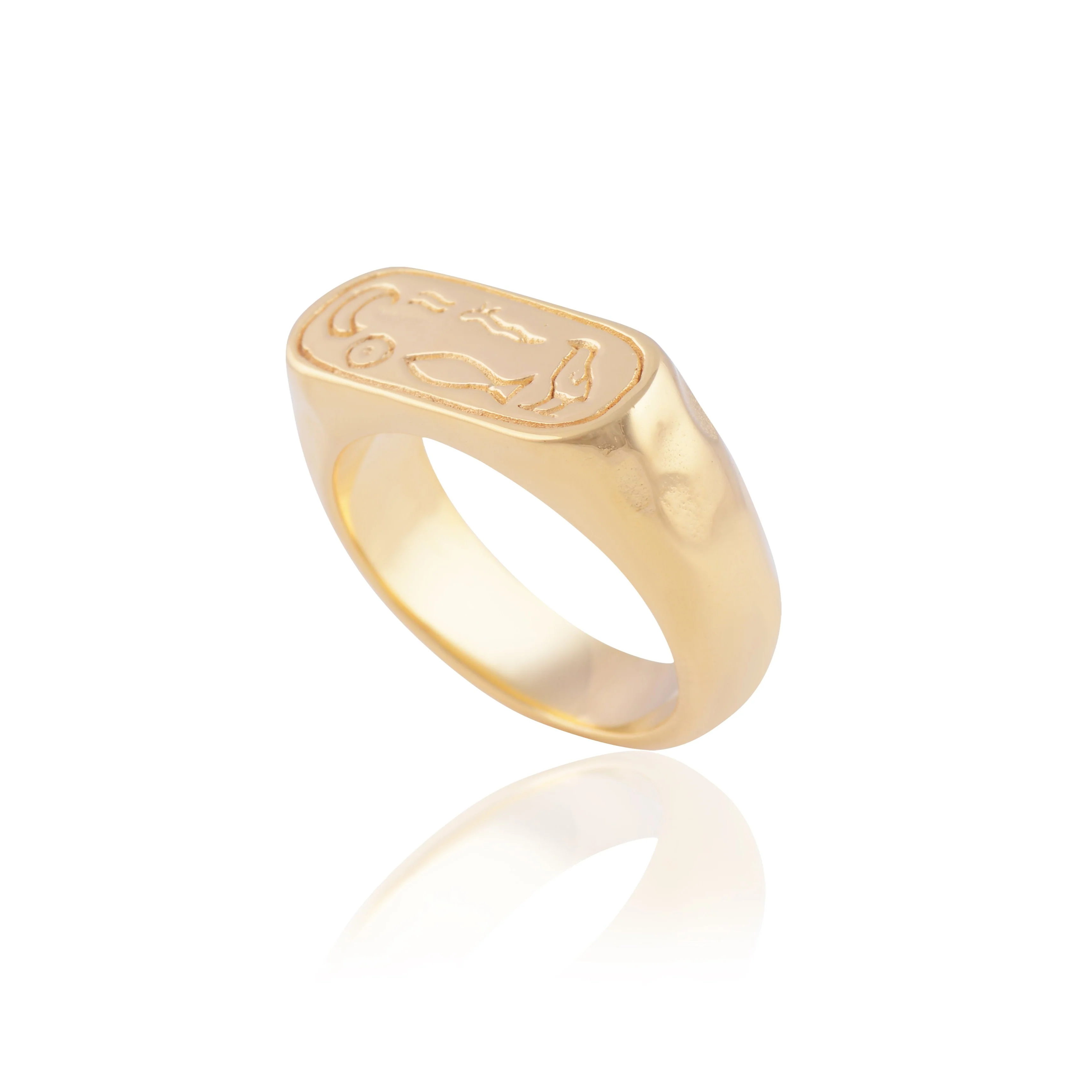 Neri x Luna & Rose - Alpha Ring - Gold - Image 7