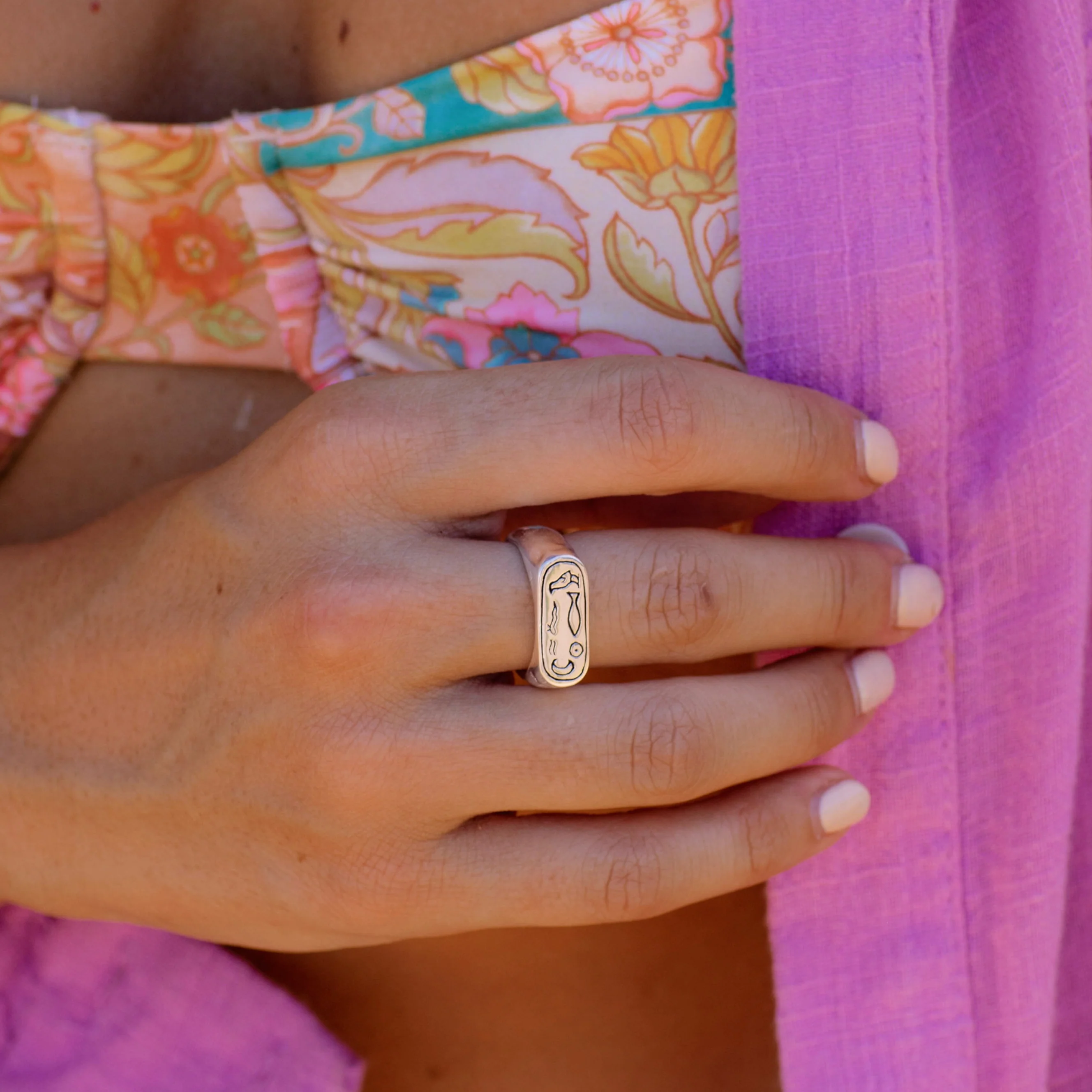 Neri x Luna & Rose - Alpha Ring - Silver - Image 2