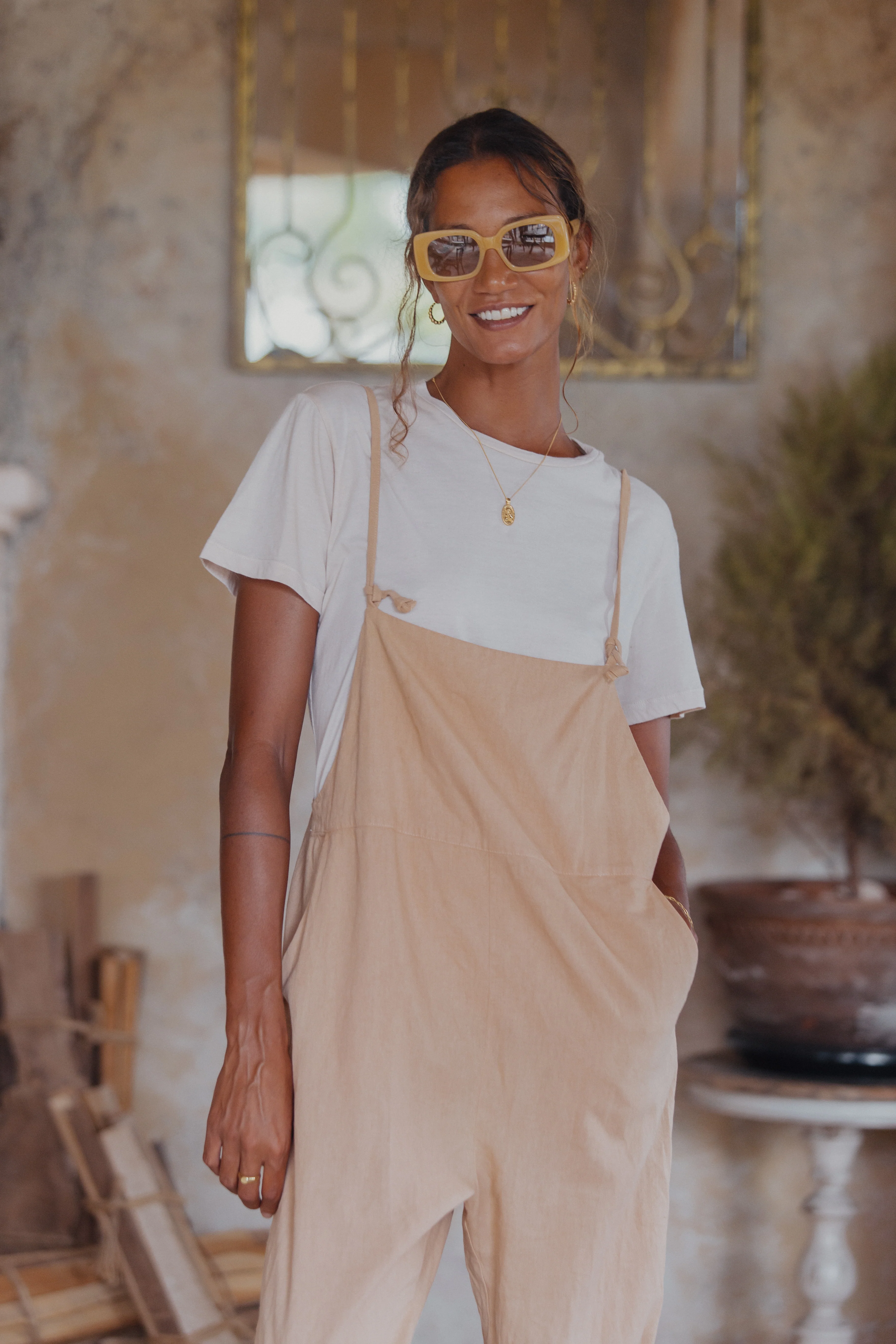 Ollie Overalls - Cinnamon *Organic Plant dyed* - Image 7