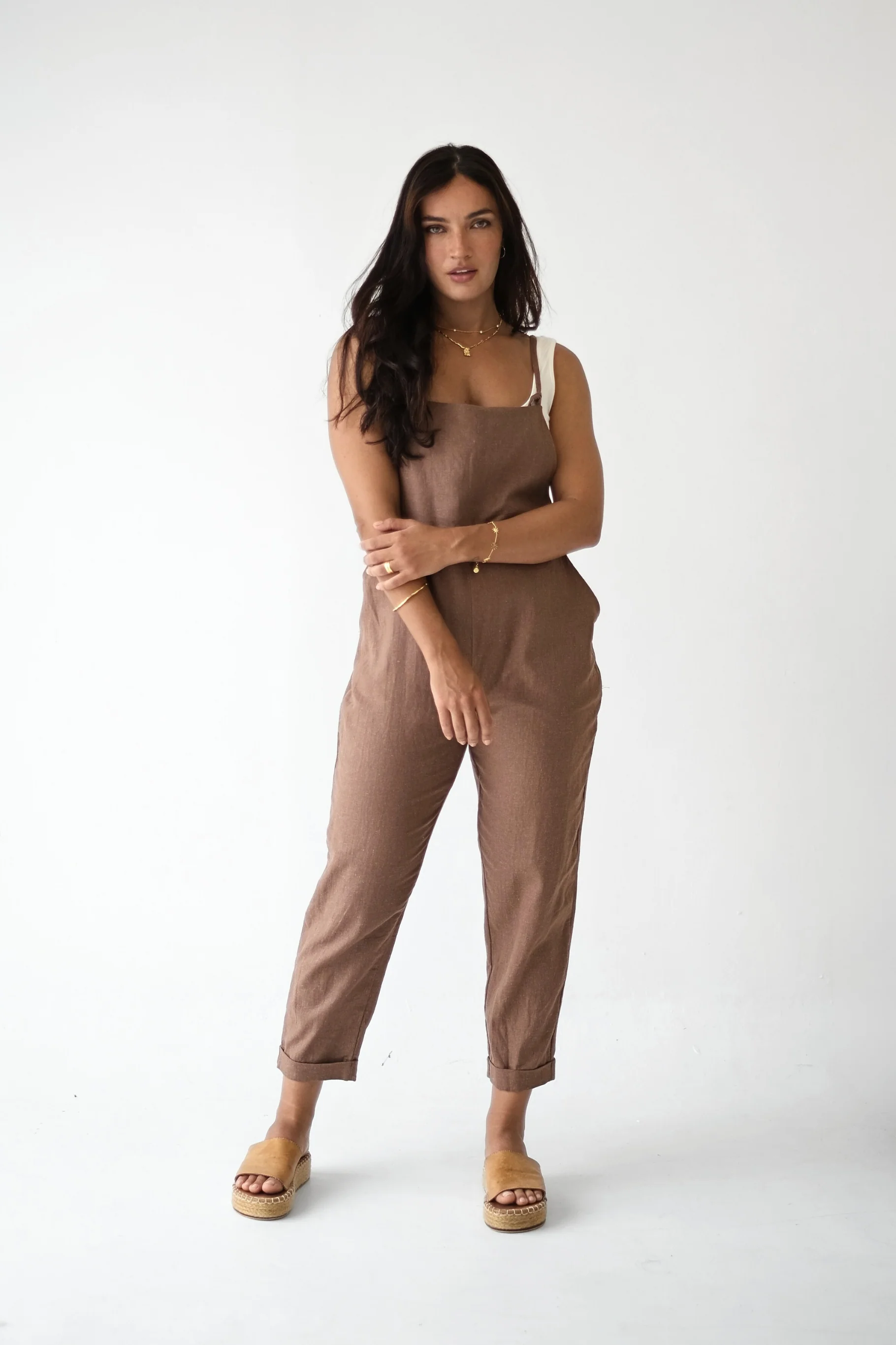 Ollie Overalls - Cocoa