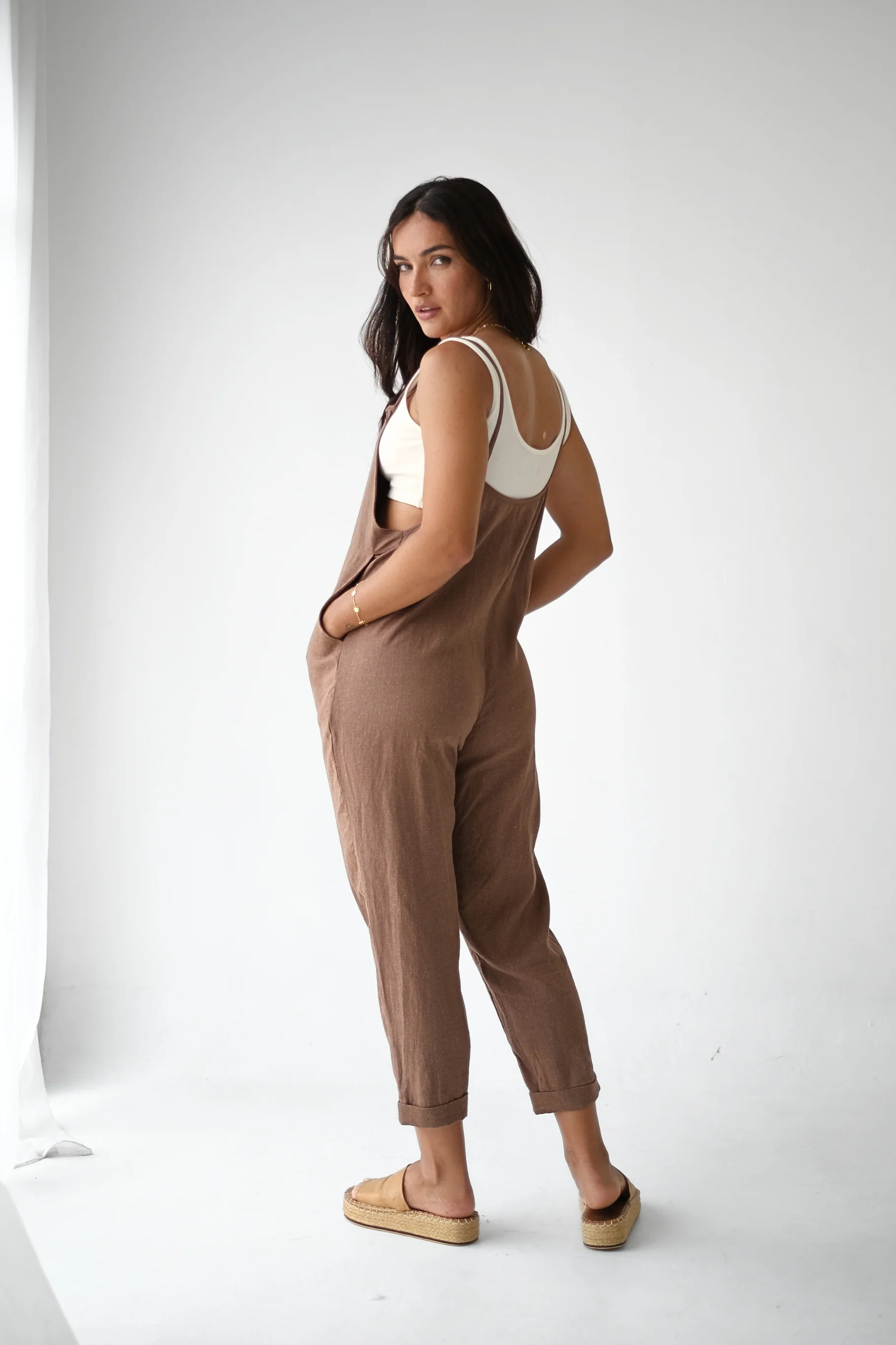 Ollie Overalls - Cocoa - Image 2