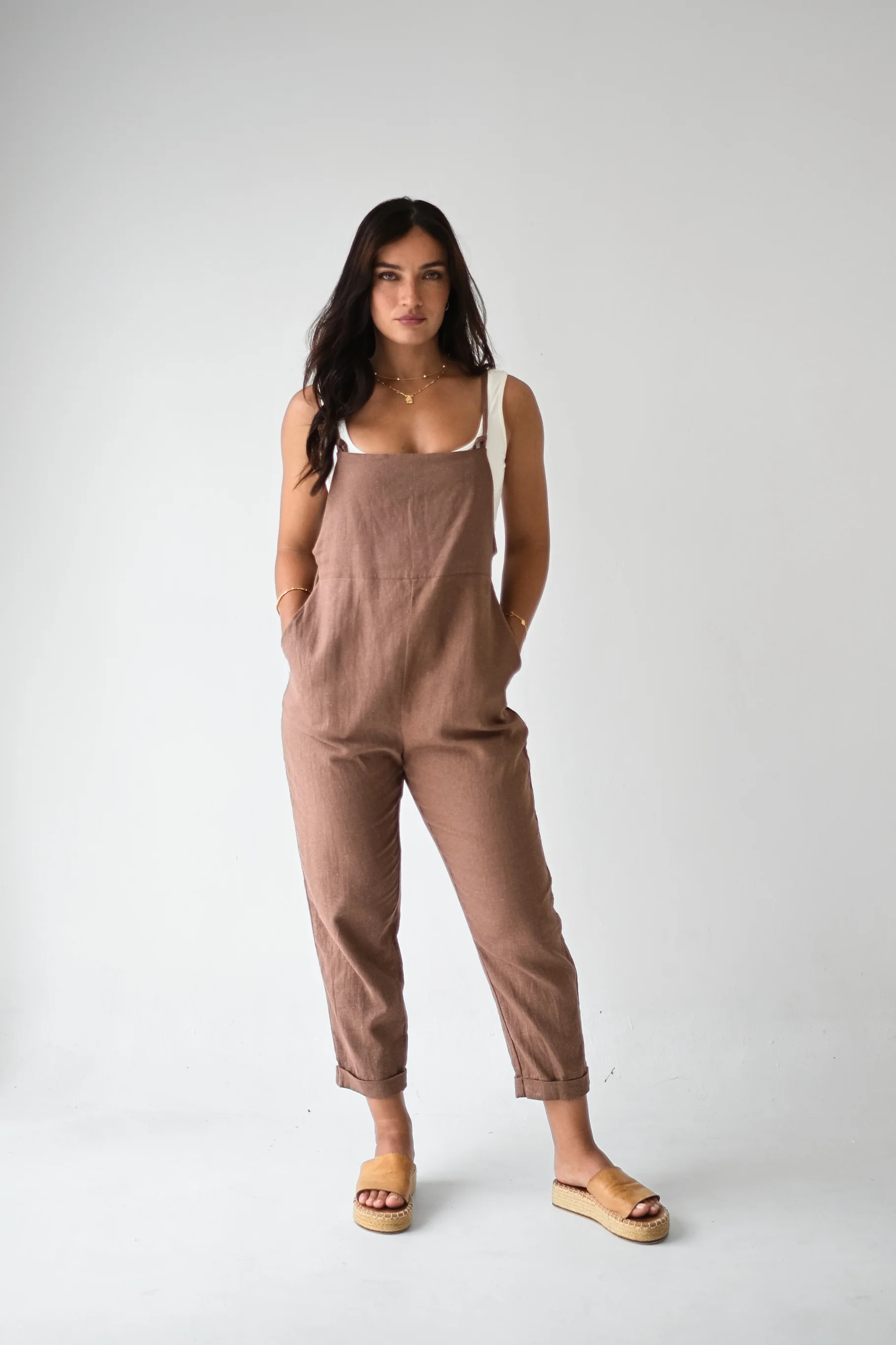 Ollie Overalls - Cocoa - Image 3