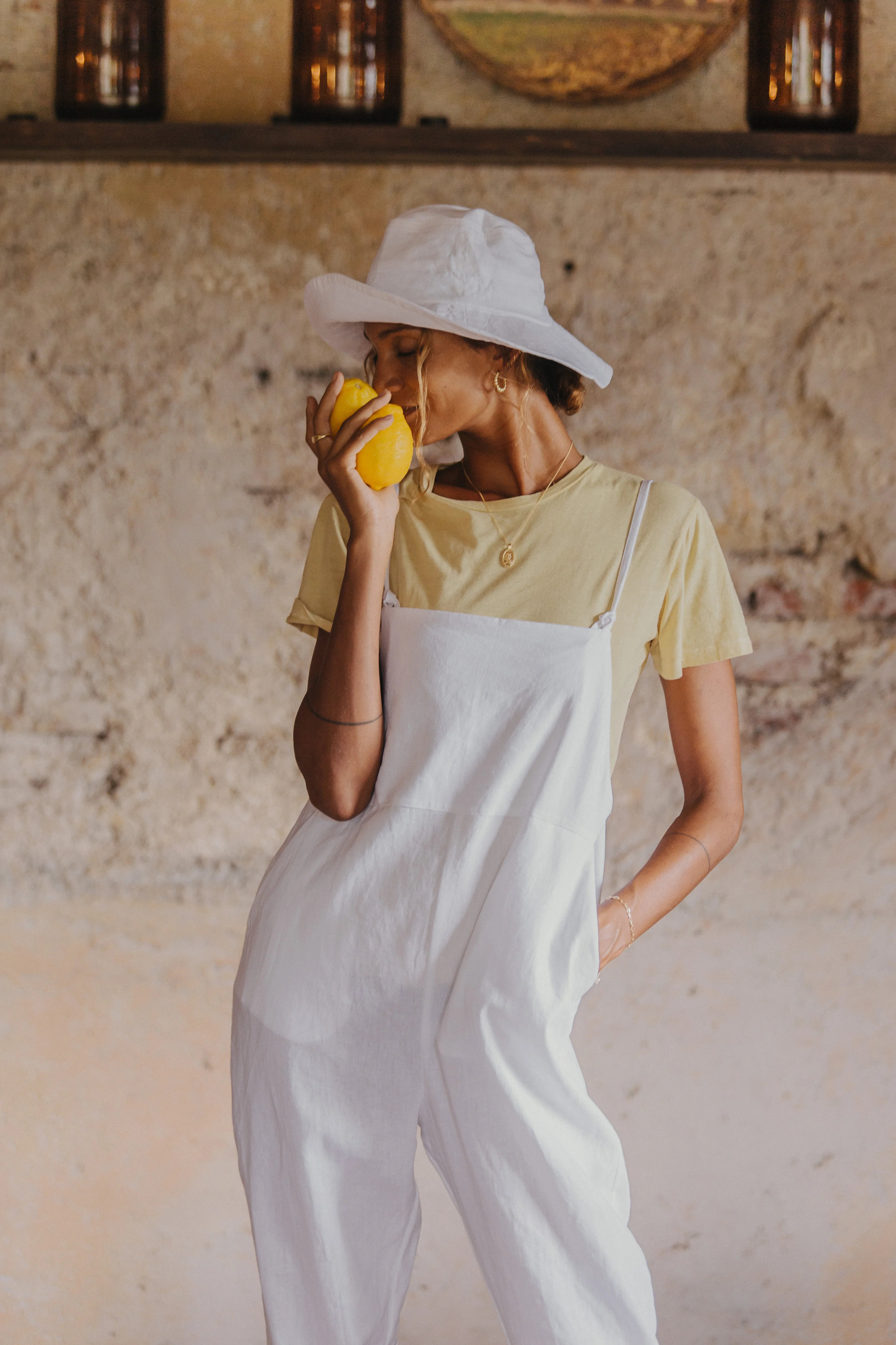 Ollie Overalls - Coconut White - Image 2