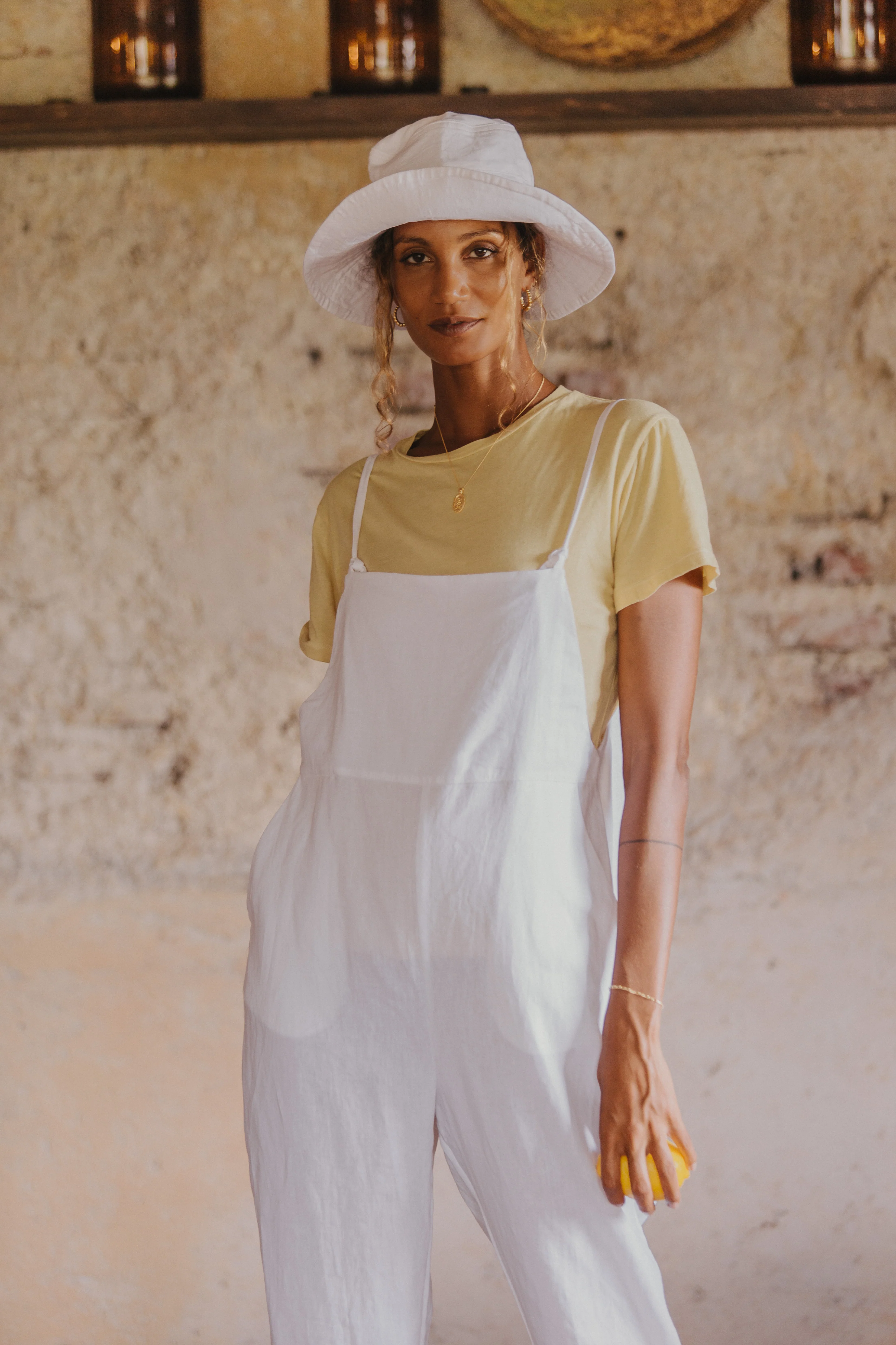 Ollie Overalls - Coconut White - Image 4