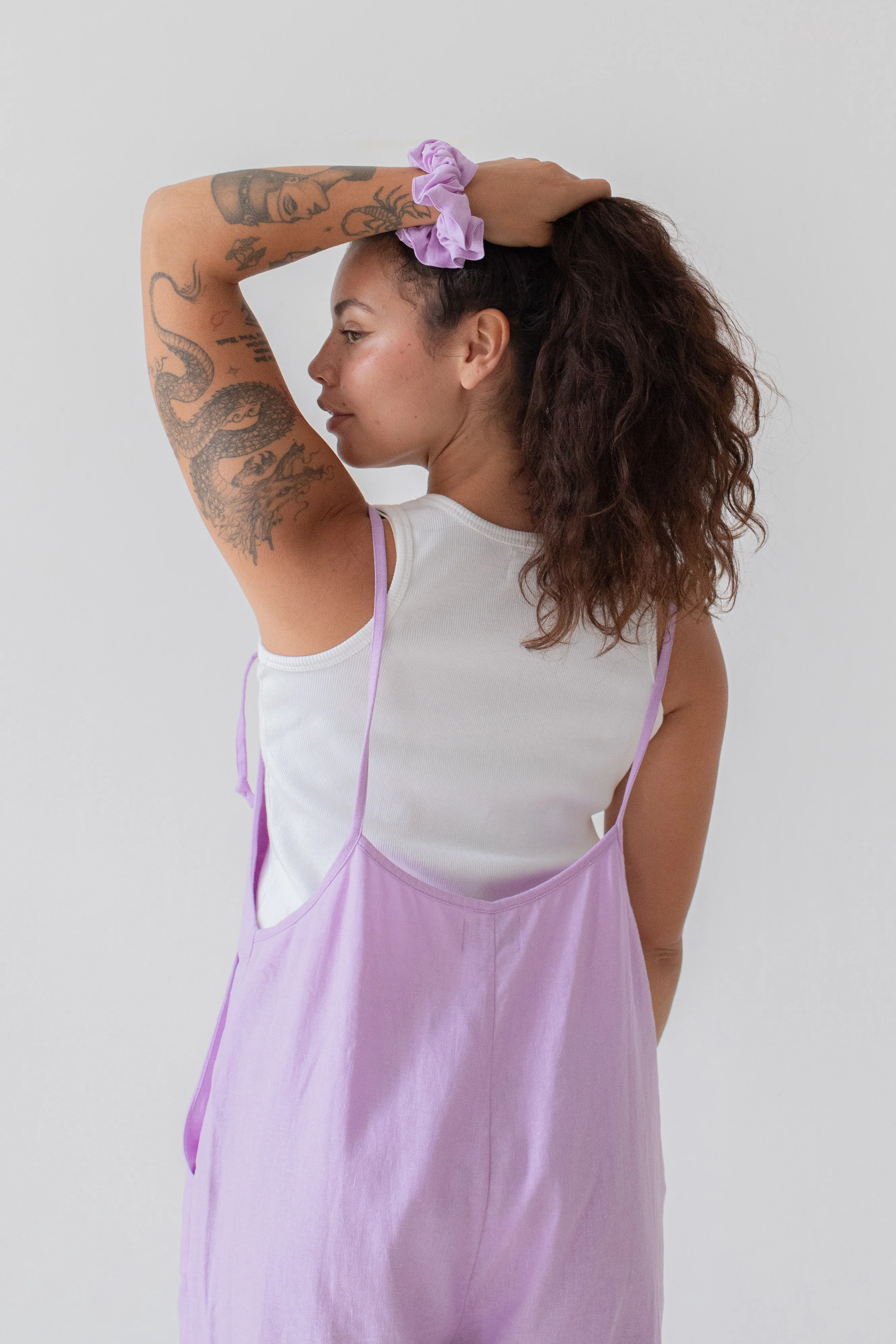 Ollie Overalls - Lilac - Image 5