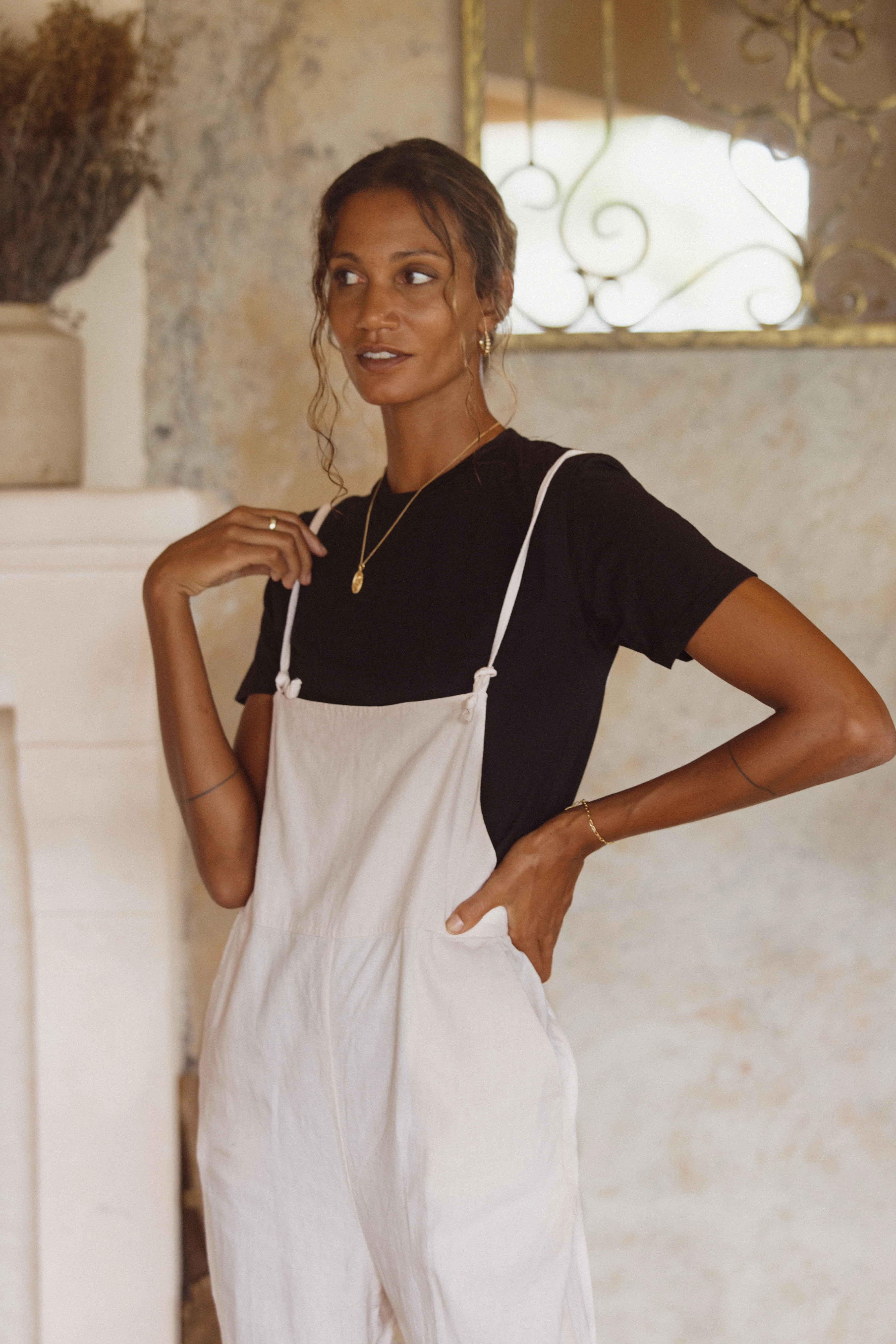 Ollie Overalls - Macadamia *Organic Plant dyed* - Image 7