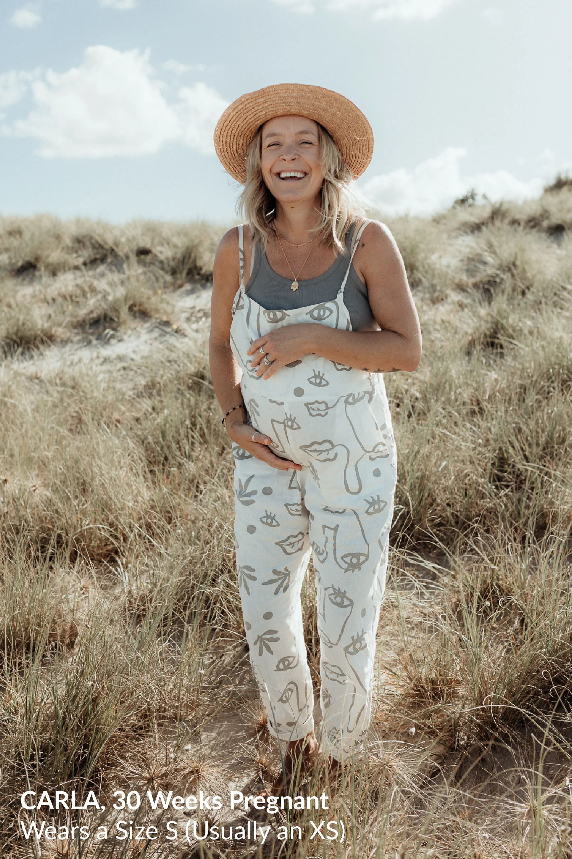 Ollie Overalls - Plant Eyes Sage - Image 5