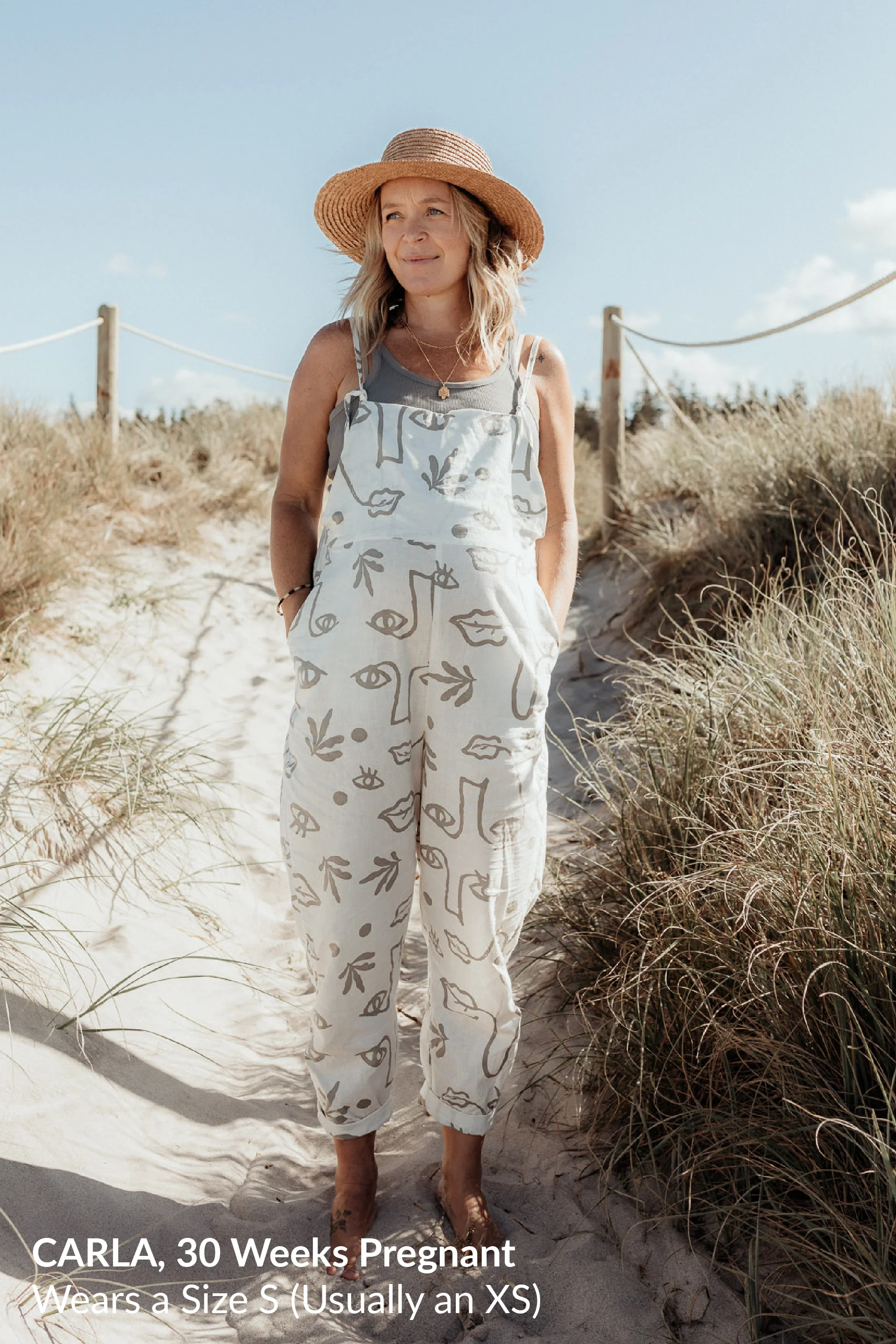 Ollie Overalls - Plant Eyes Sage - Image 6