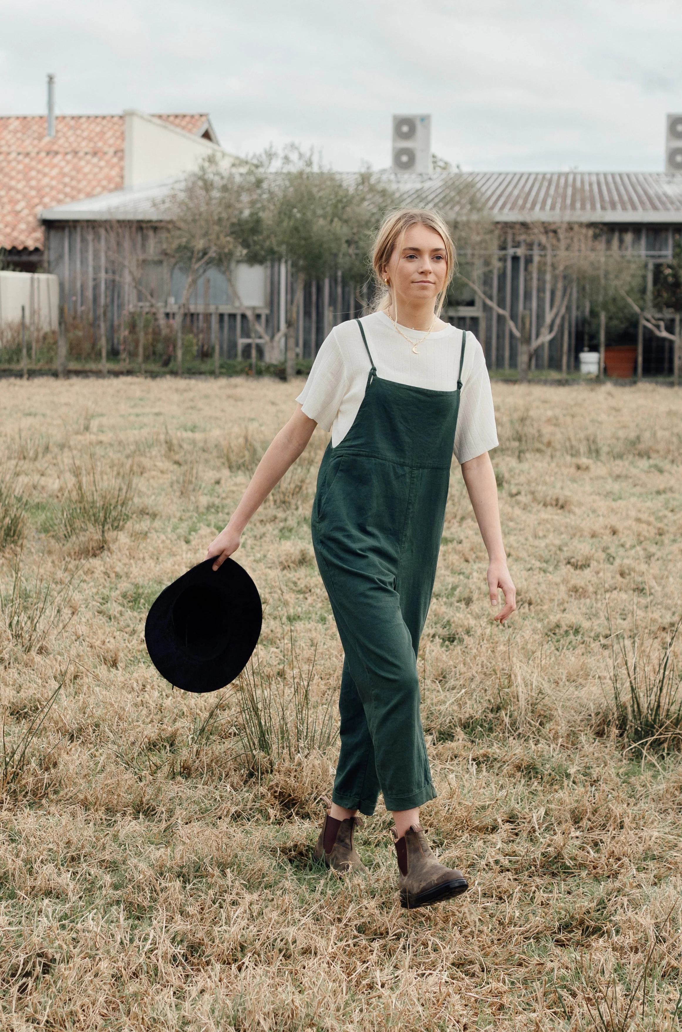 Ollie Overalls - Rosemary Green - Image 2