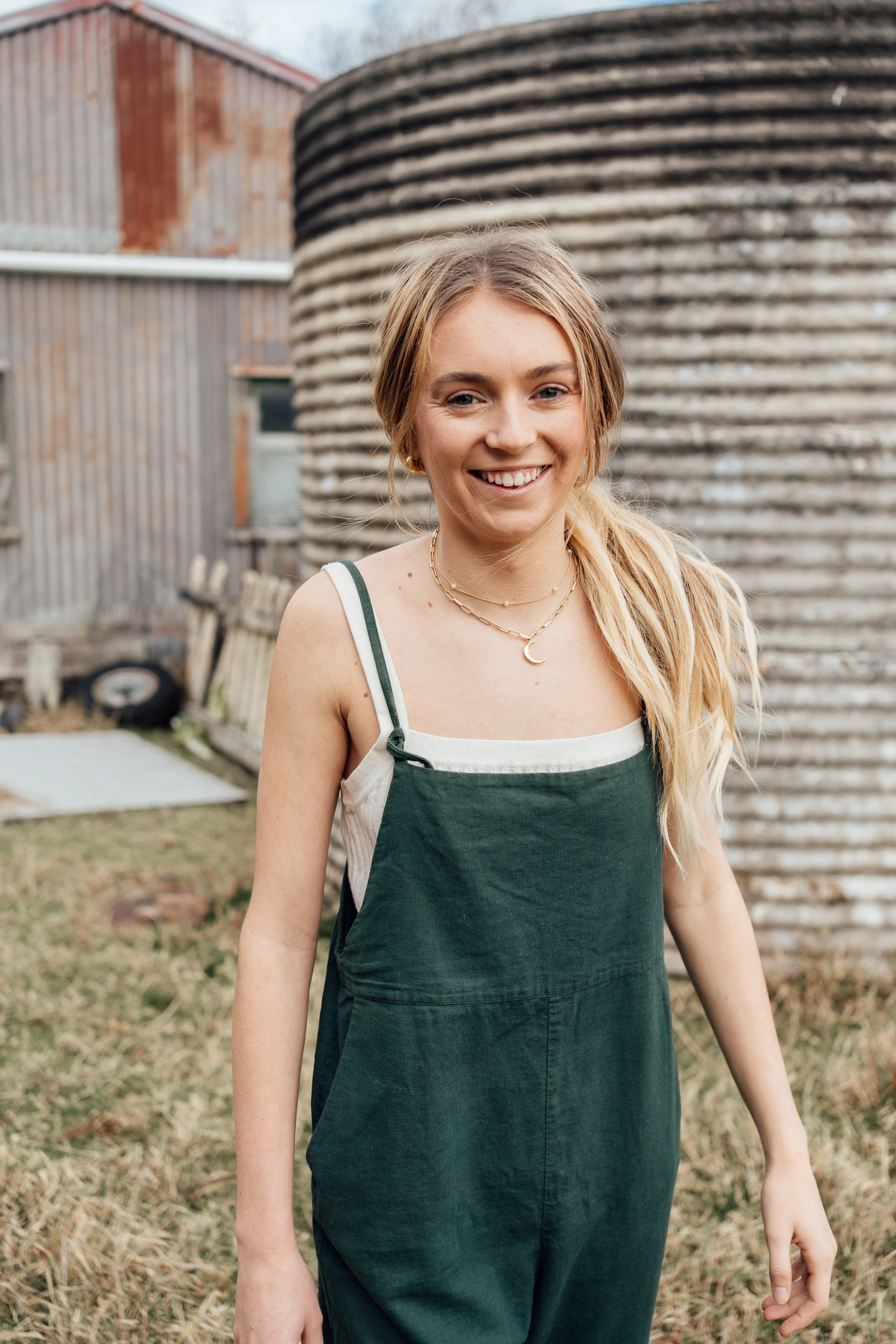 Ollie Overalls - Rosemary Green - Image 6