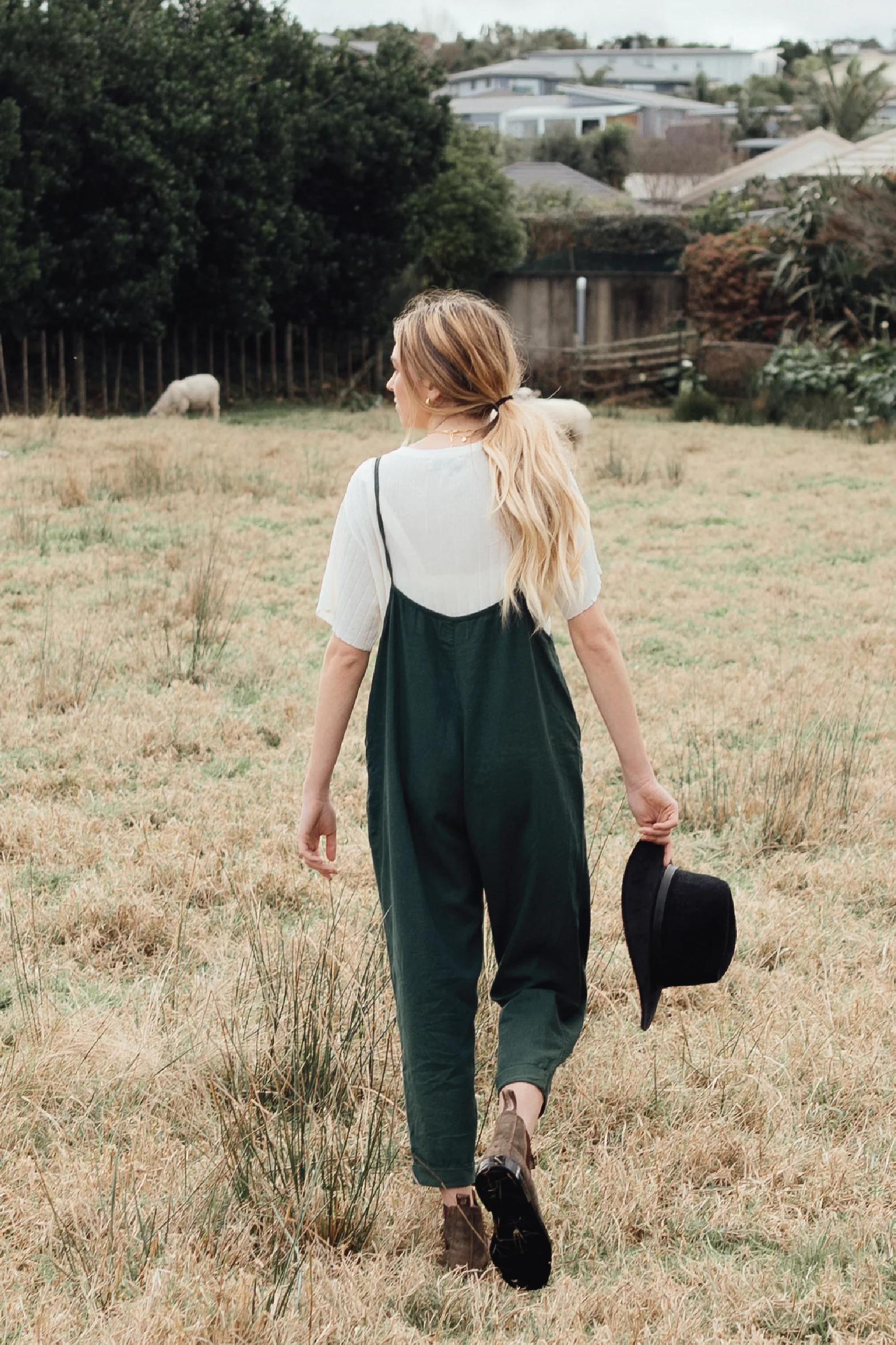 Ollie Overalls - Rosemary Green - Image 7
